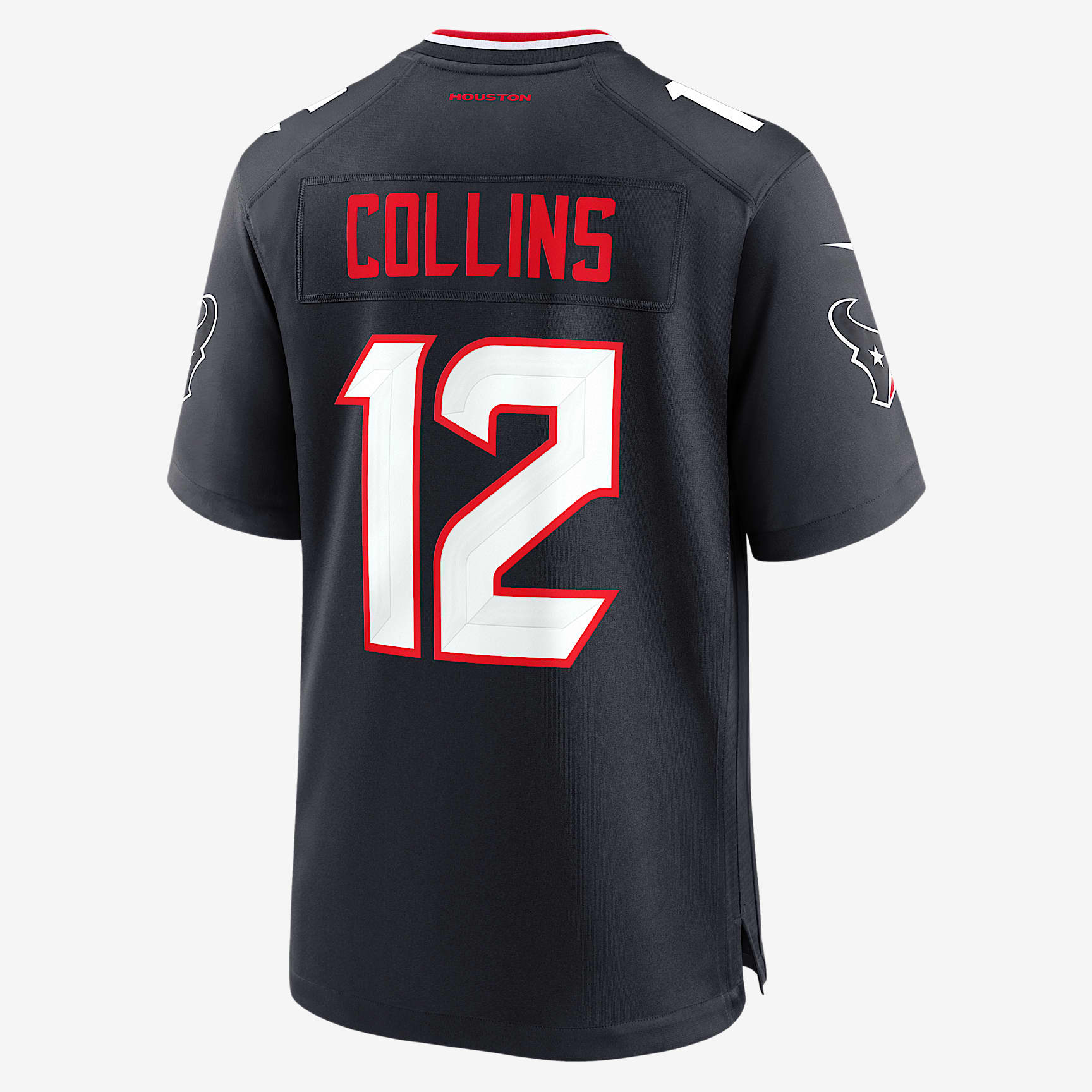 Nico Collins Houston Texans Men's Nike NFL Game Football Jersey