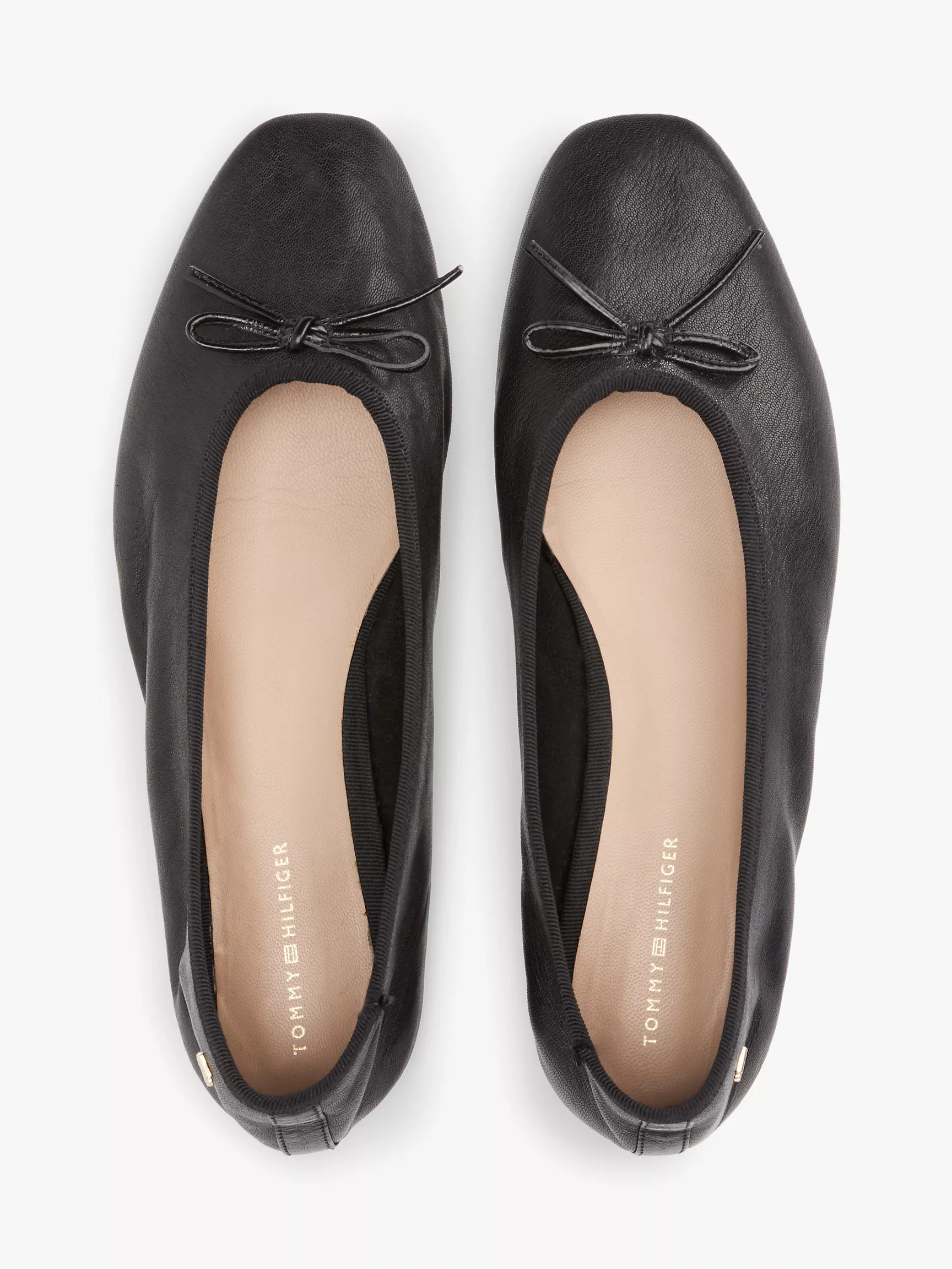 Женская обувь Tommy Hilfiger, Кожаные балетки с монограммным узором