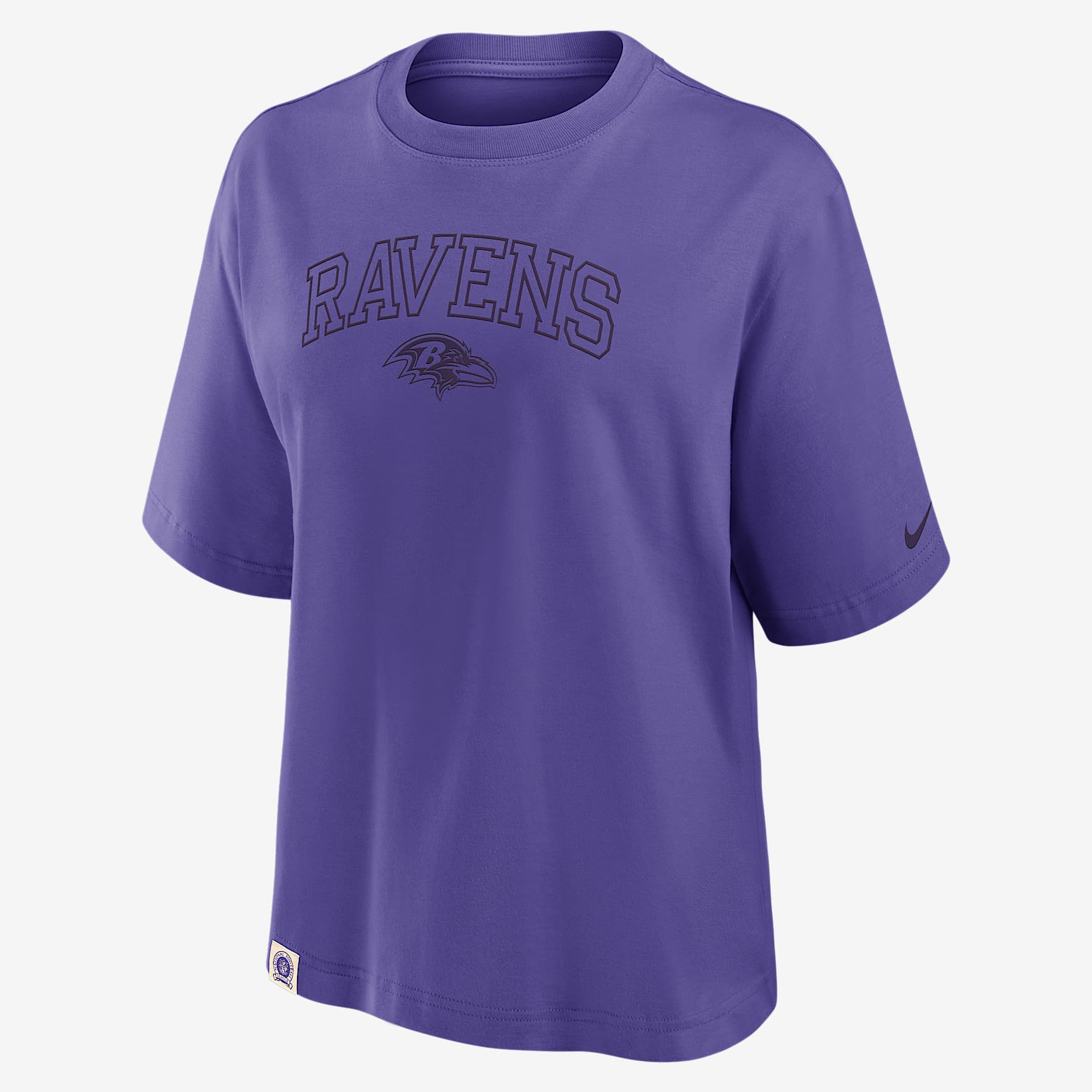 Baltimore Ravens Arch Boxy Women's Nike NFL T-Shirt