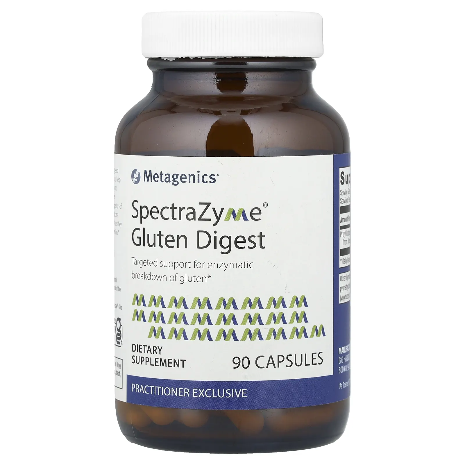 Metagenics, SpectraZyme® Gluten Digest, 90 капсул
