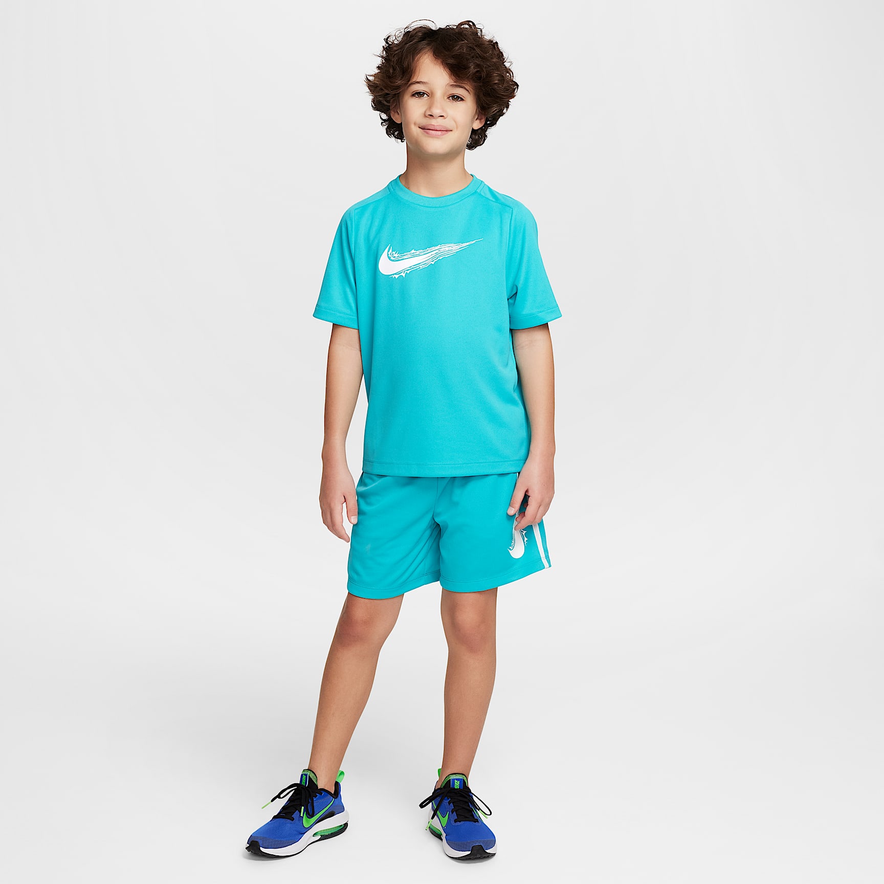 Nike Multi Big Kids' (Boys') Dri-FIT Short-Sleeve Top