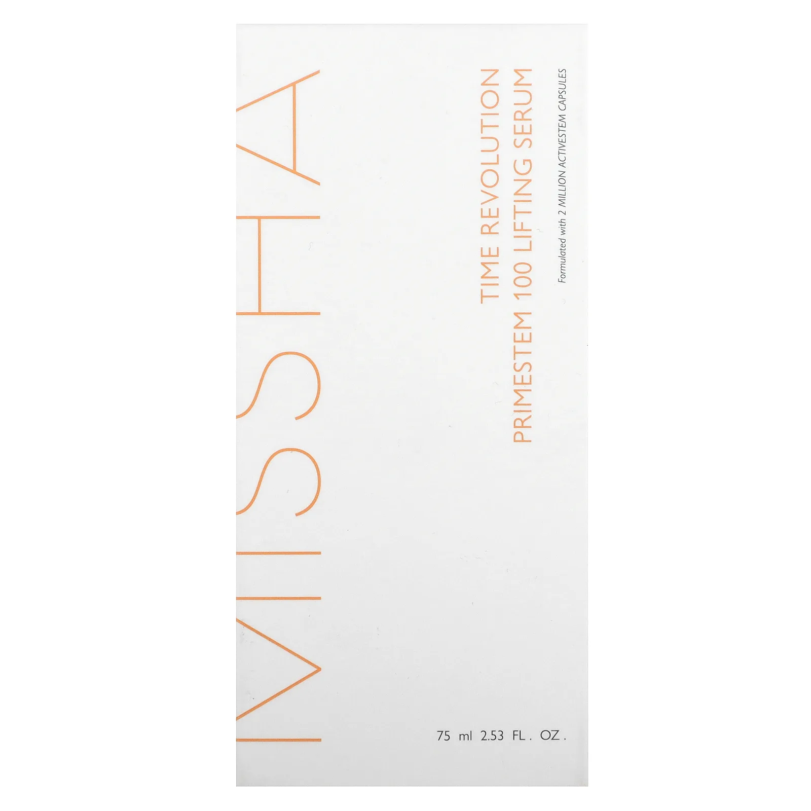 Missha, Time Revolution, Primestem 100 лифтинговая сыворотка, 75 мл (2,53 жидк. Унции)