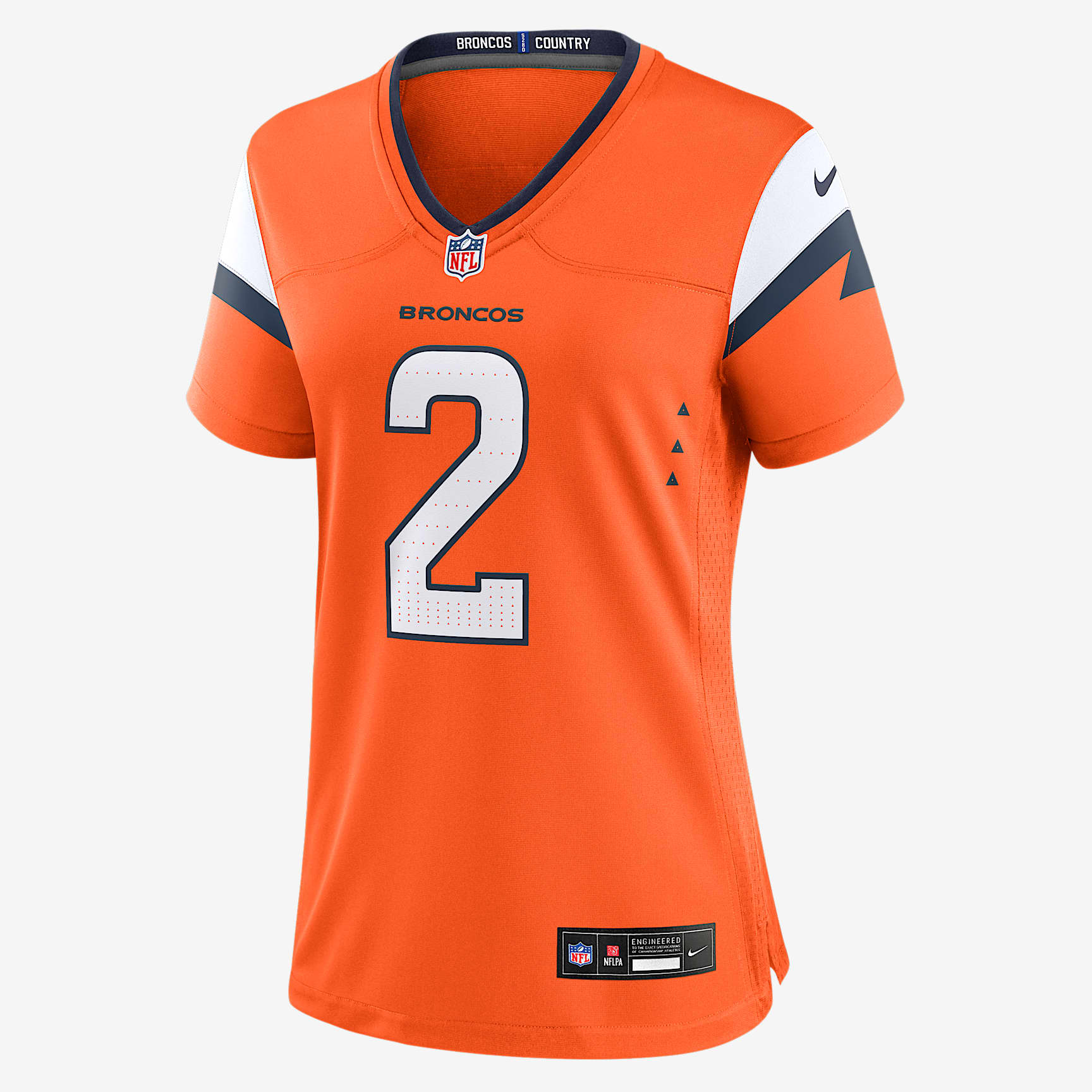Patrick Surtain II Denver Broncos Women's Nike NFL Game Football Jersey
