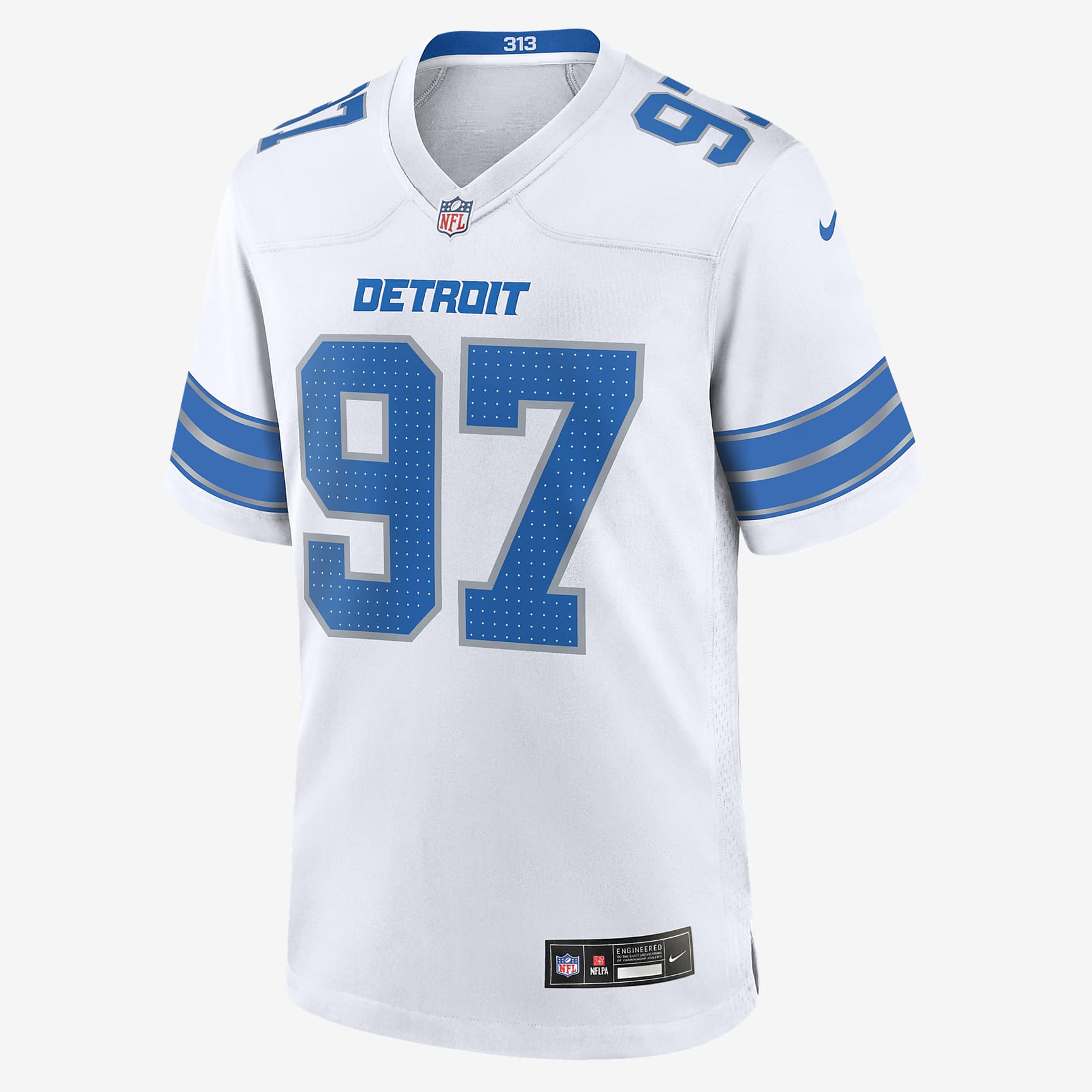 Barry Sanders Detroit Lions Men's Nike NFL Game Football Jersey