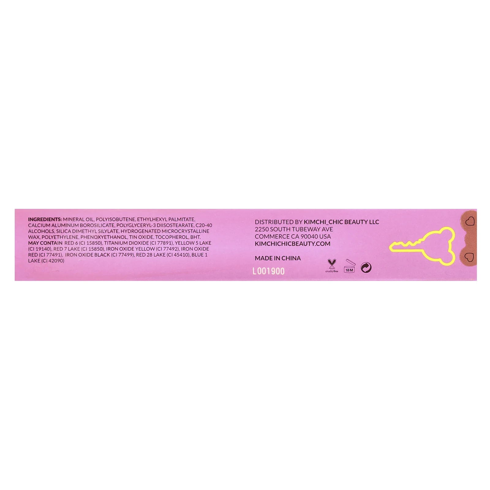 KimChi Chic Beauty, High Key Gloss, газировка HKG09, 3,5 мл (0,19 жидк. унц.)
