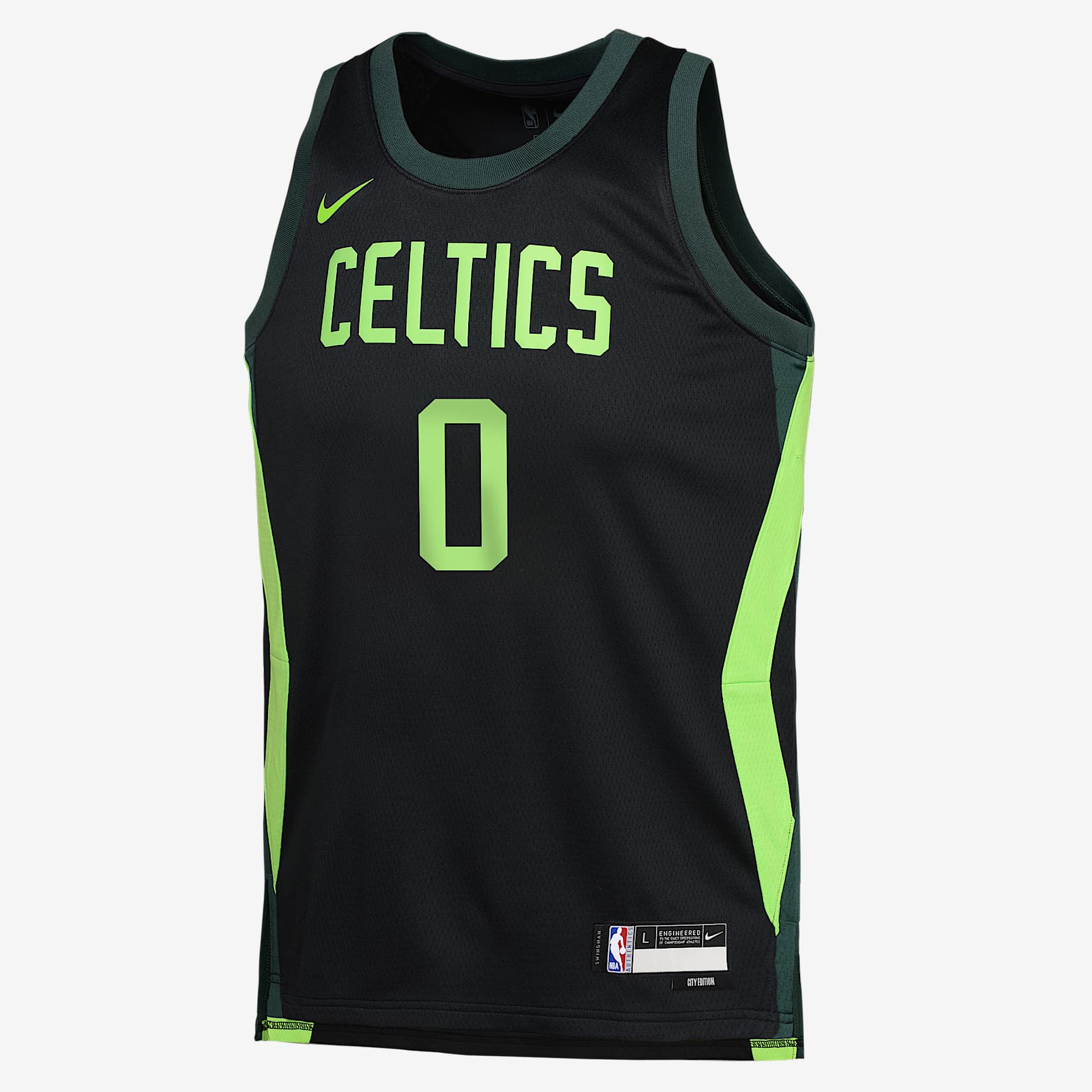 Jayson Tatum Boston Celtics 2024/25 City Edition Big Kids' Nike Dri-FIT NBA Swingman Jersey