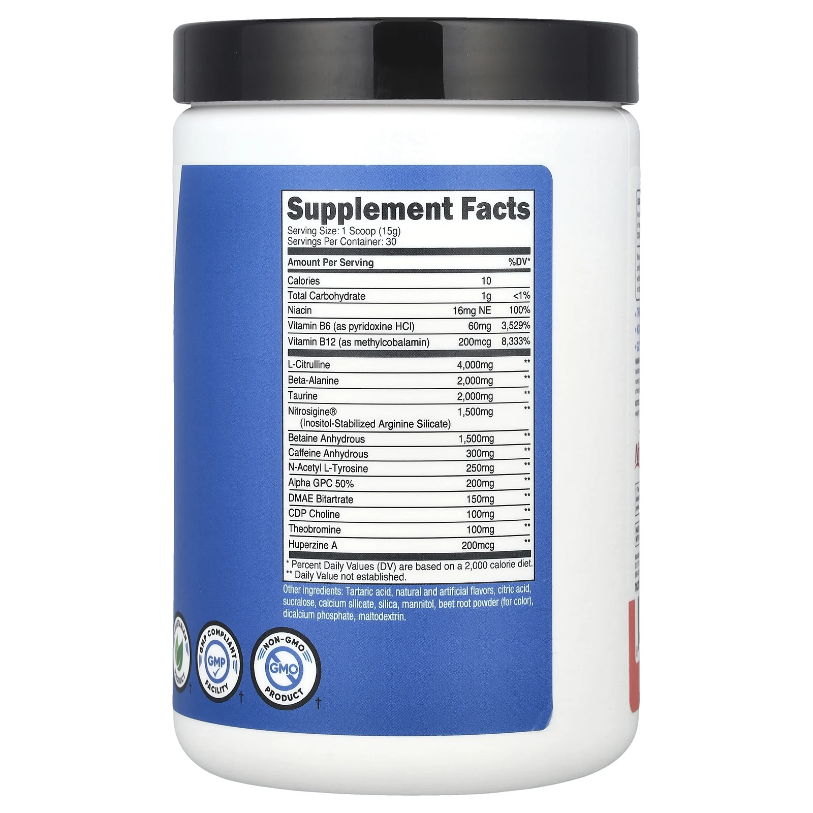 Nutricost, Performance, PRE-X, предтренировочный комплекс Xtreme, арбуз, 438 г (15,6 унции)