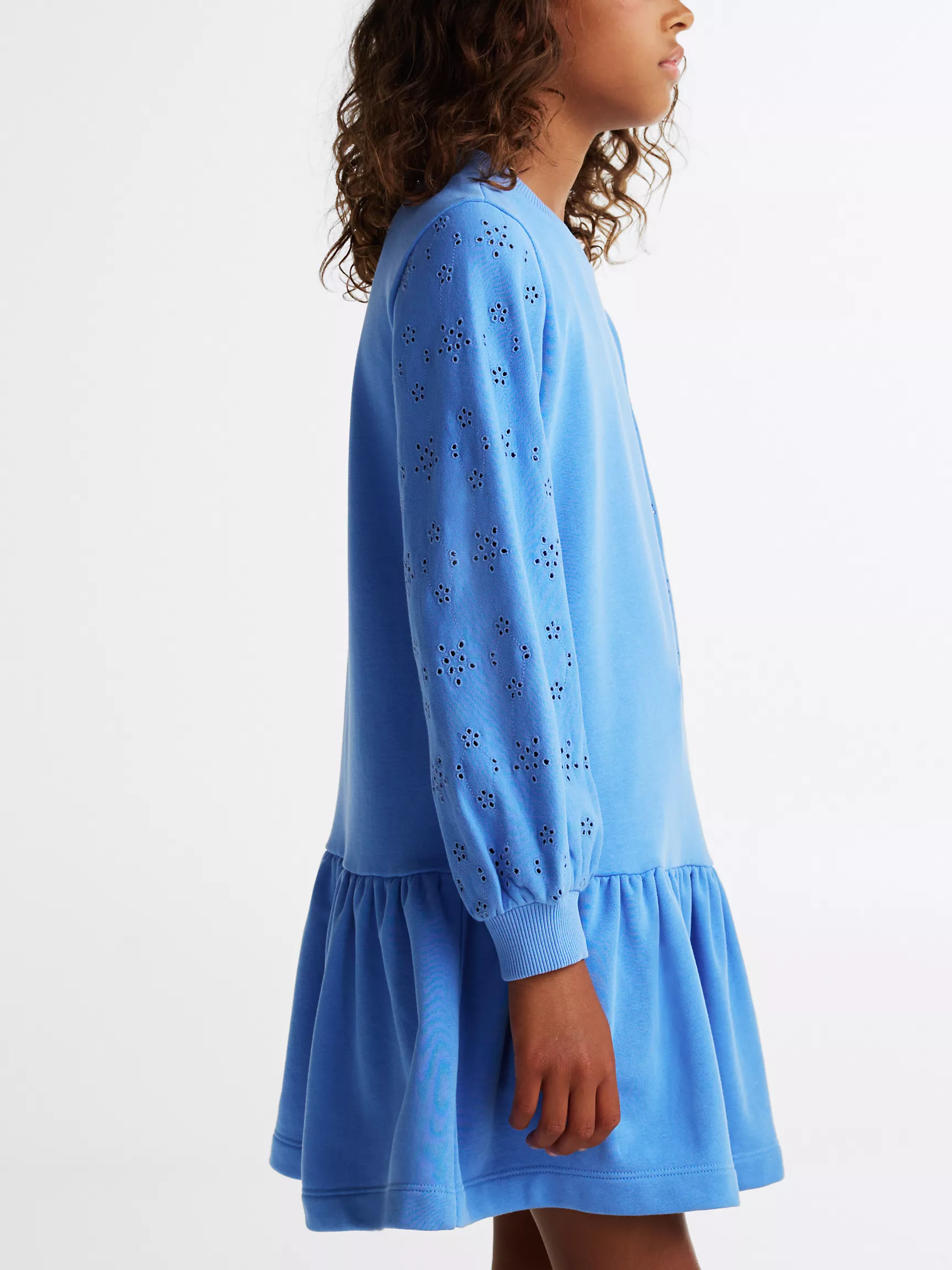 Платье для девочек Tommy Hilfiger, Детское вязаное платье с вышитыми звездами