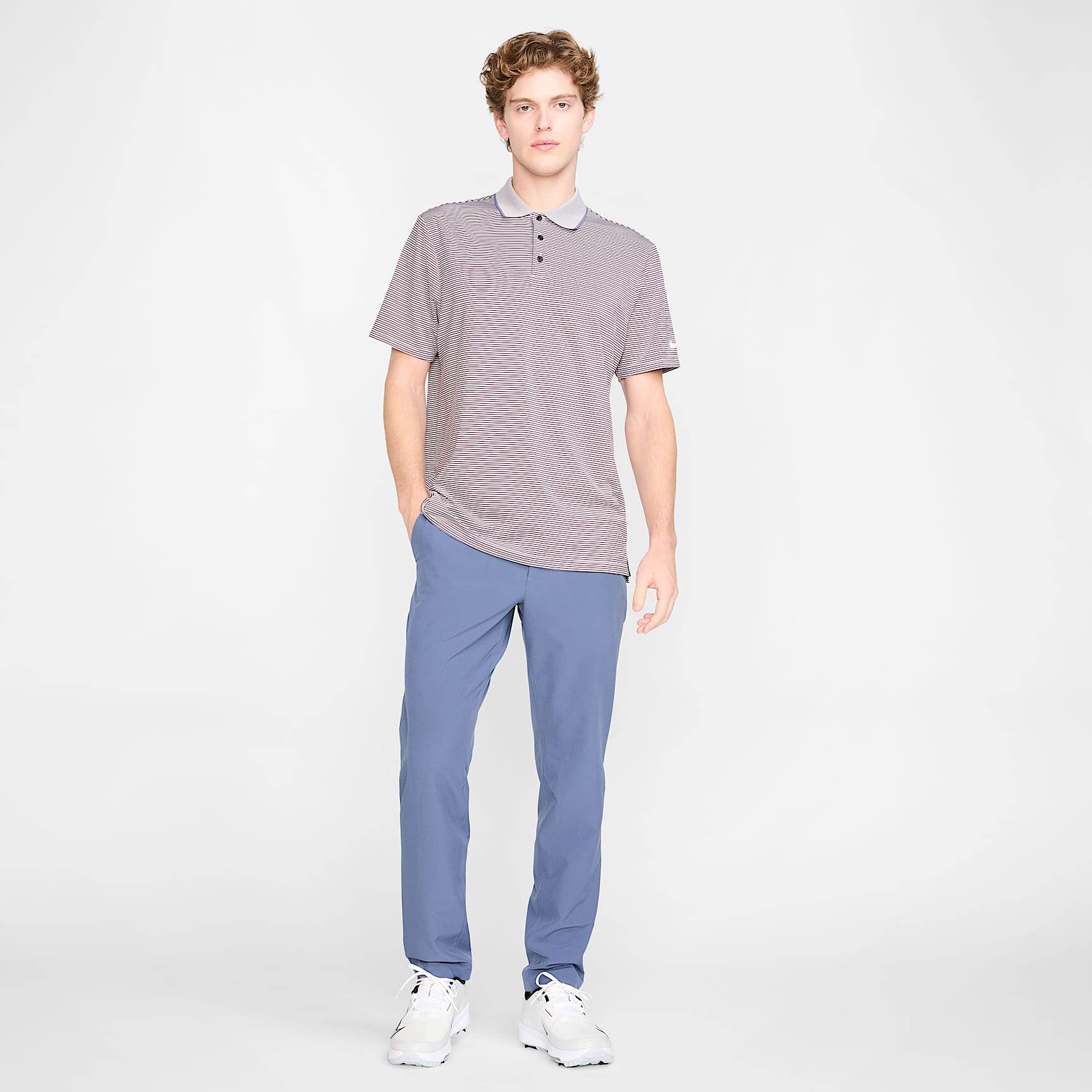 Nike Tour Men's Dri-FIT Striped Golf Polo