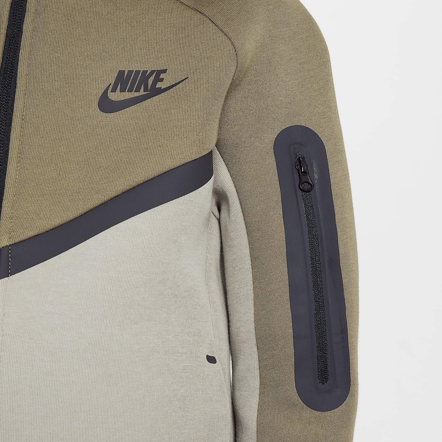 Nike Sportswear Tech Fleece Big Kids' Full-Zip Hoodie