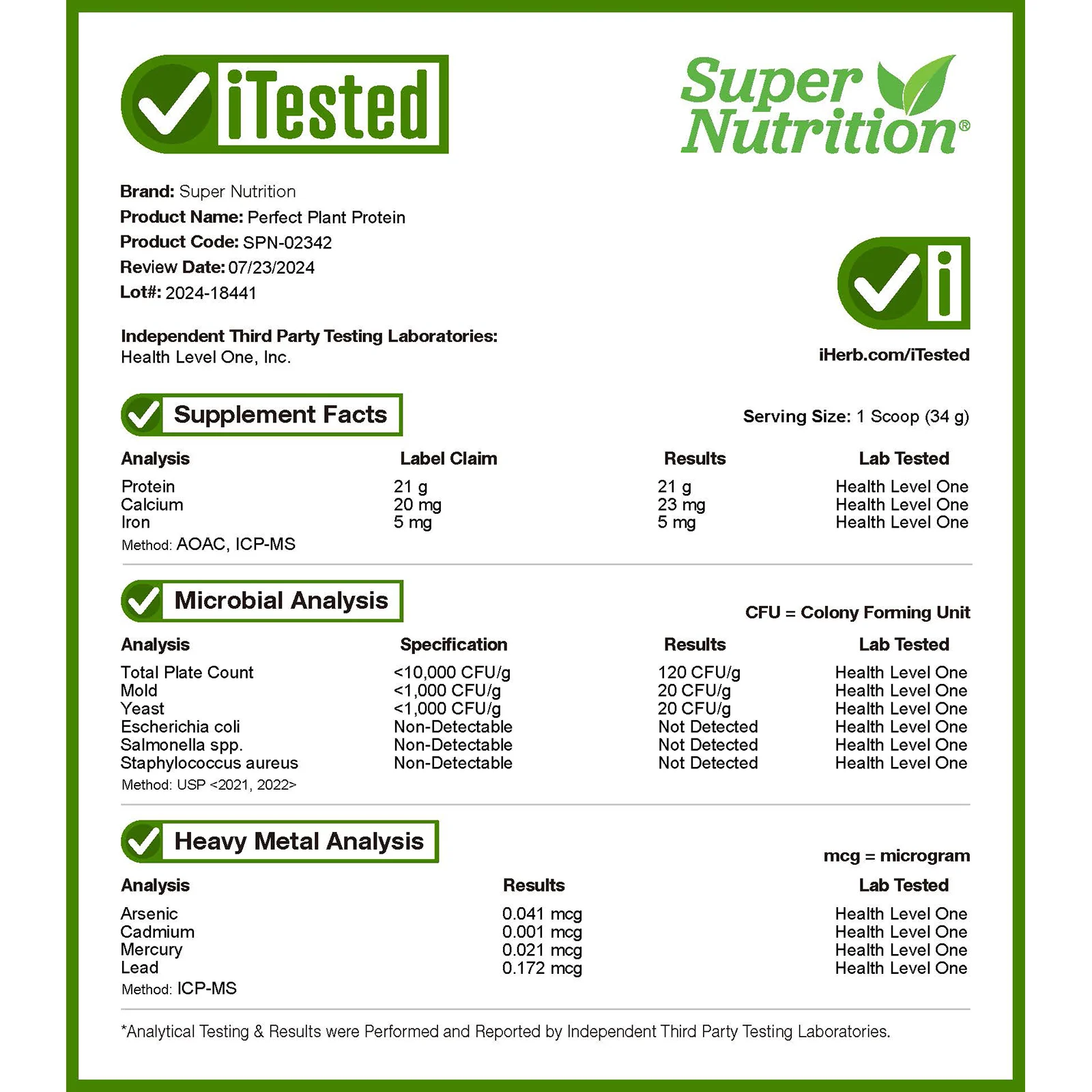 Super Nutrition, прекрасный растительный протеин, со вкусом ванили, 1020 г (2,2 фунта)