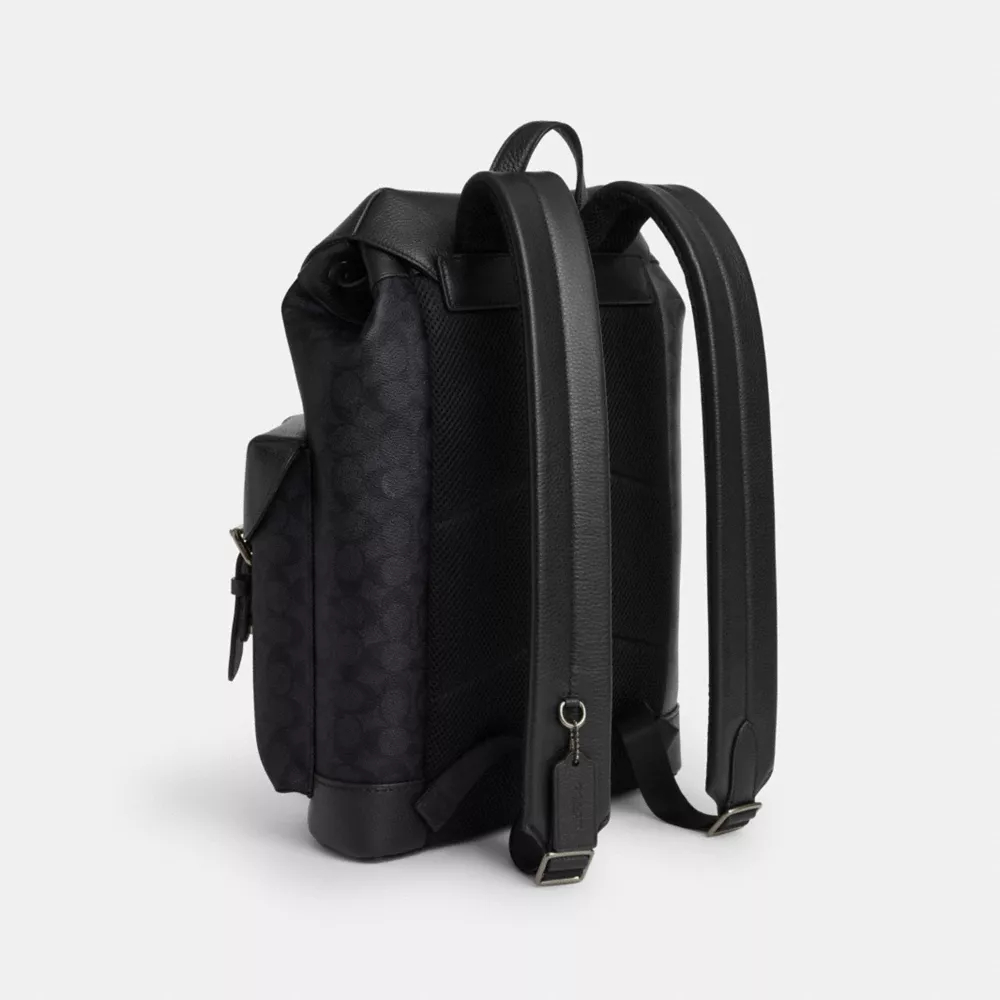Рюкзак COACH Warner Backpack In Signature Canvas
