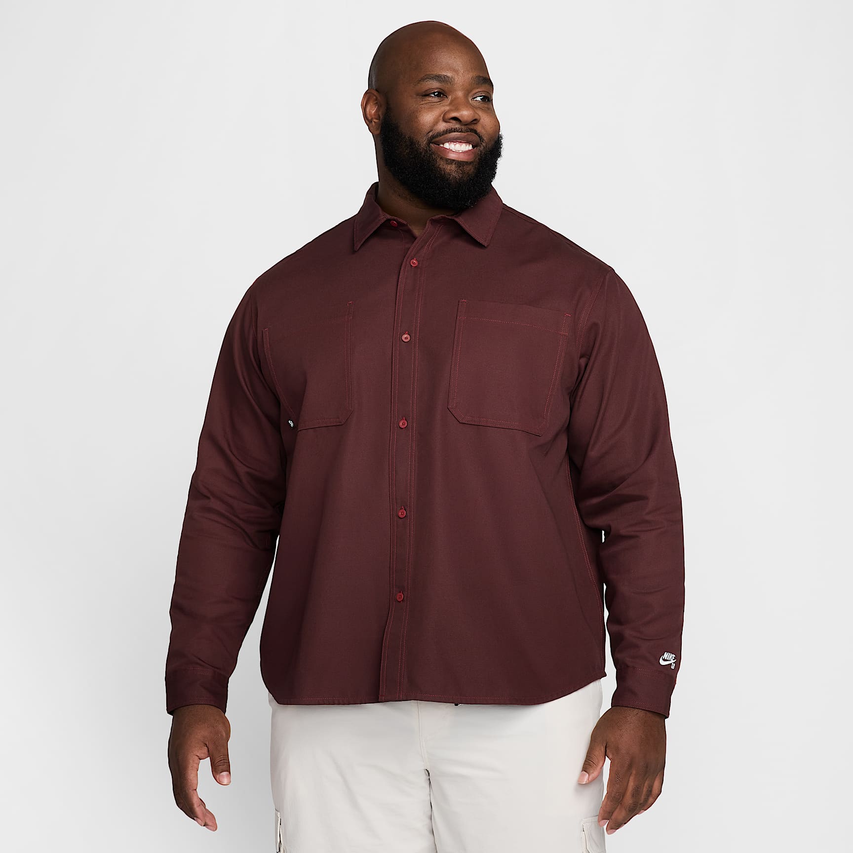 Nike SB Long-Sleeve Woven Skate Top