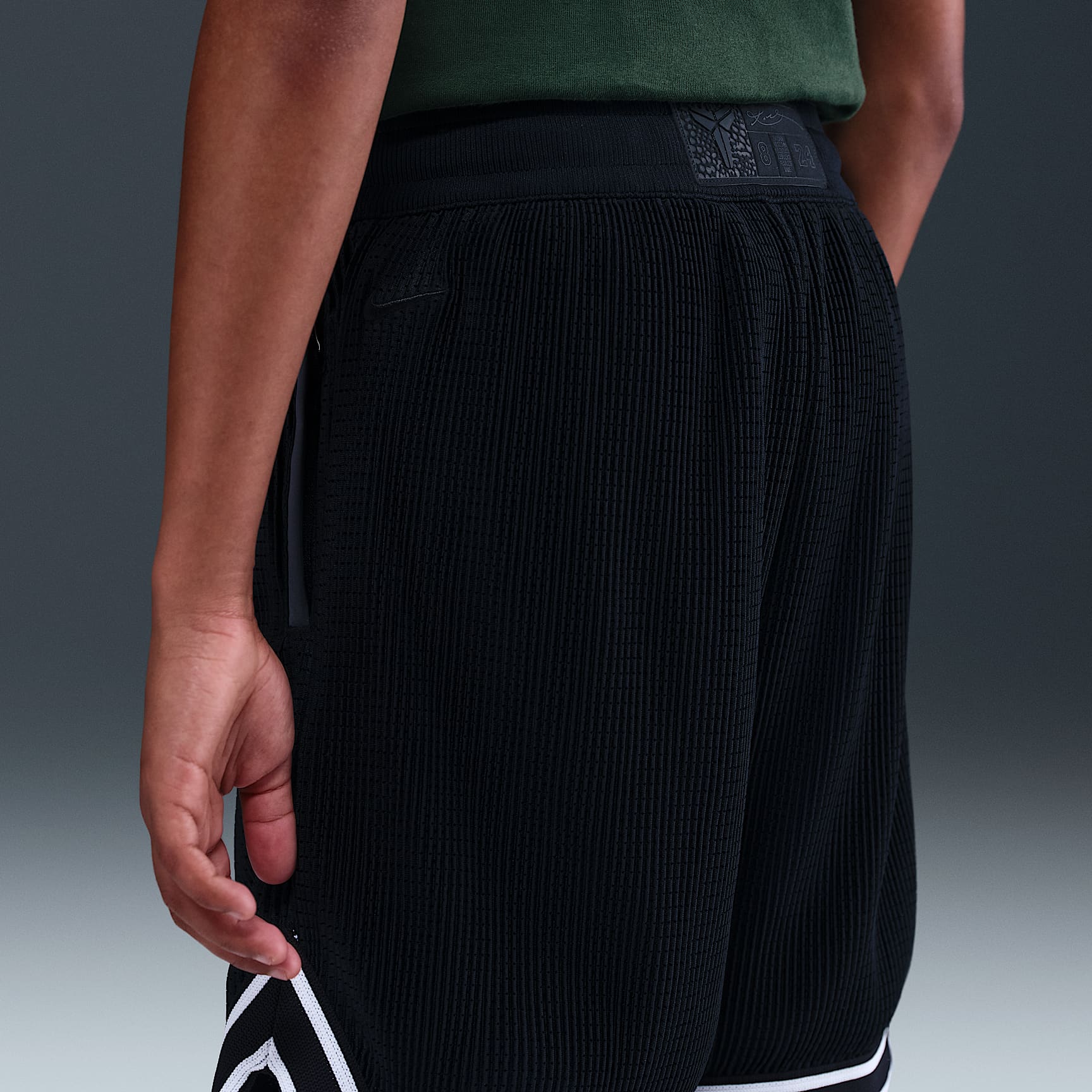 Kobe Big Kids' (Boys') Pleated Basketball Shorts