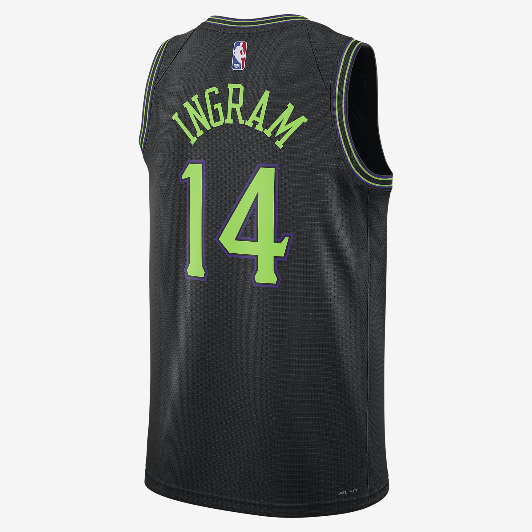 Brandon Ingram New Orleans Pelican City Edition 2023/24 Men's Nike Dri-FIT NBA Swingman Jersey