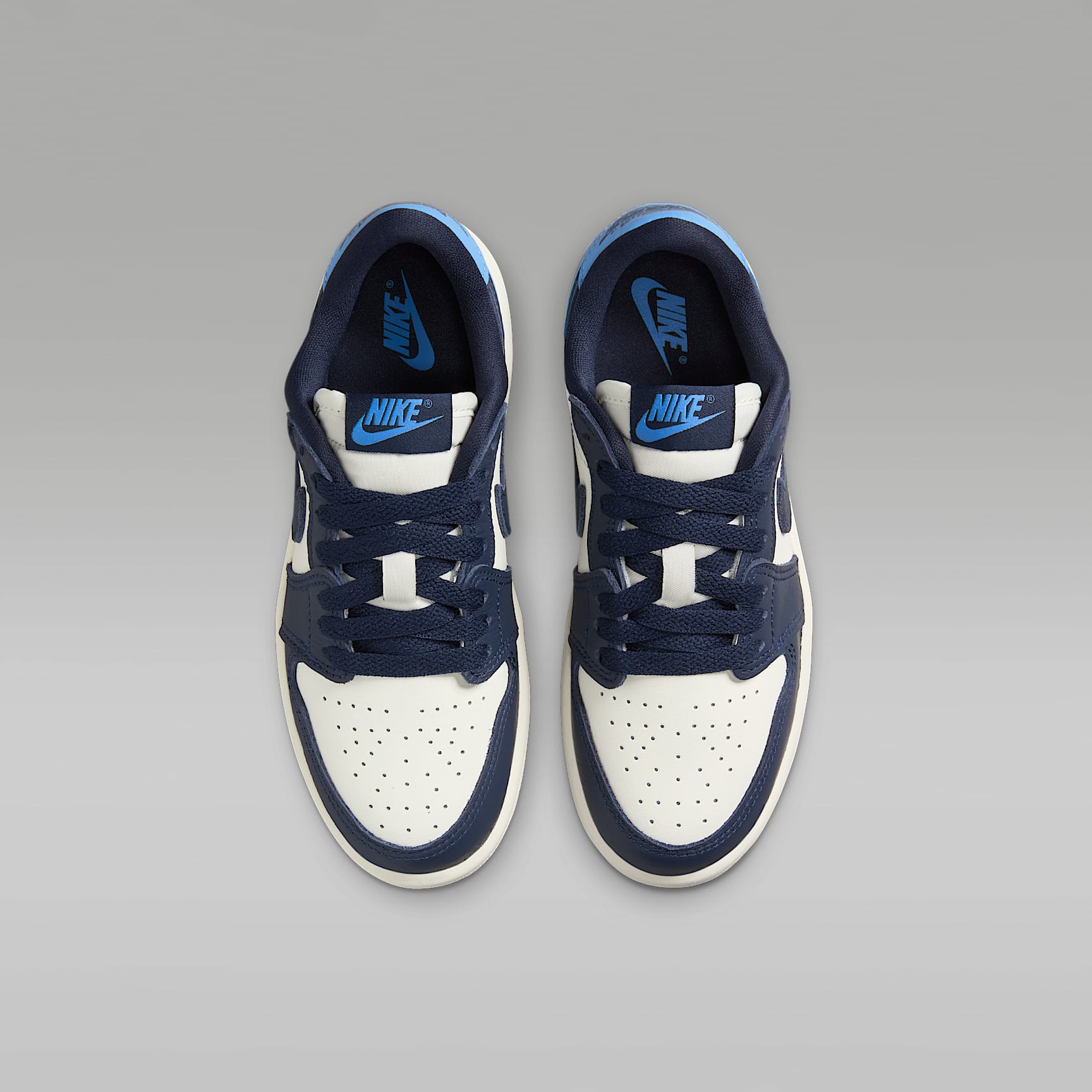 Jordan 1 Retro Low "Obsidian" Little Kids' Shoes