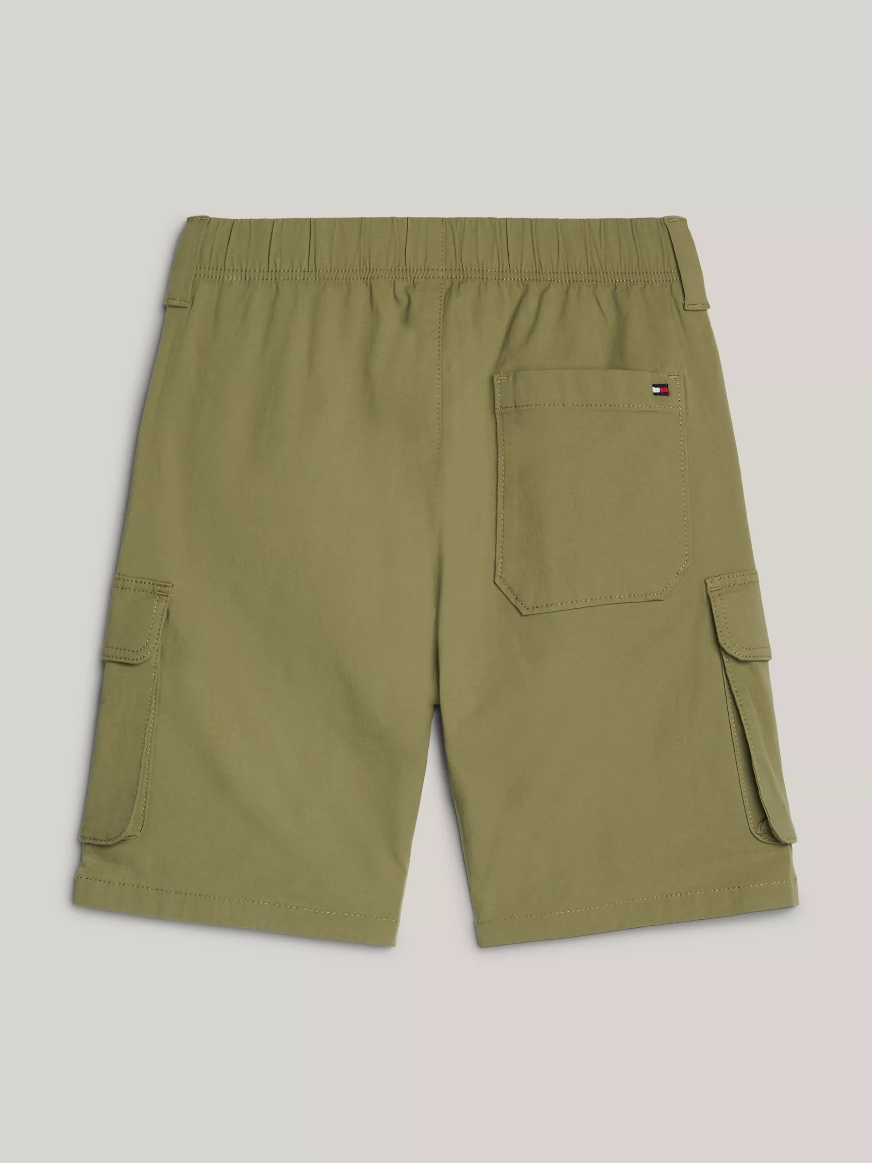 Короткие шорты для мальчиков Tommy Hilfiger, Детские поплиновые шорты-карго с нашивкой Hilfiger