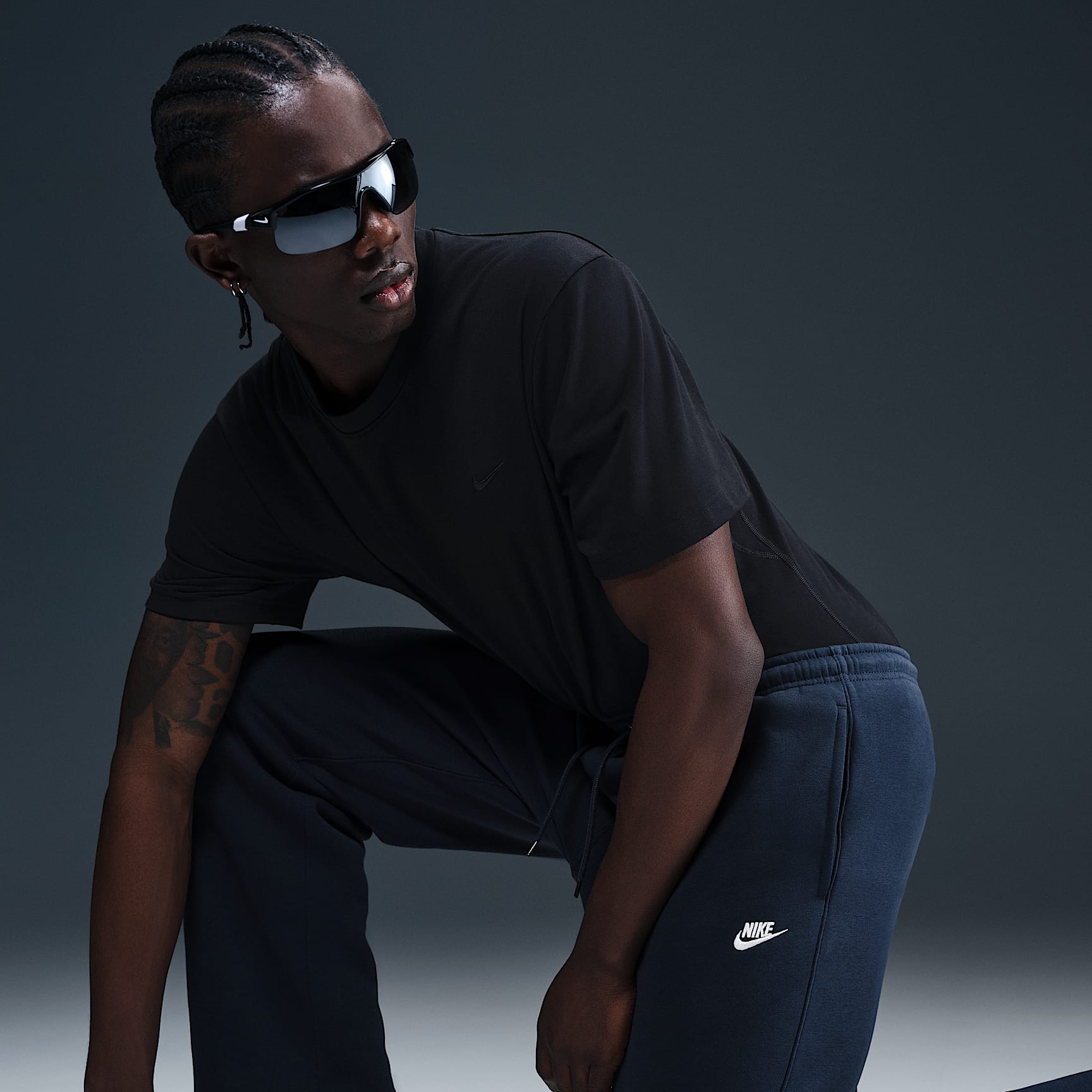 Nike Club Men's Open-Hem Fleece Pants