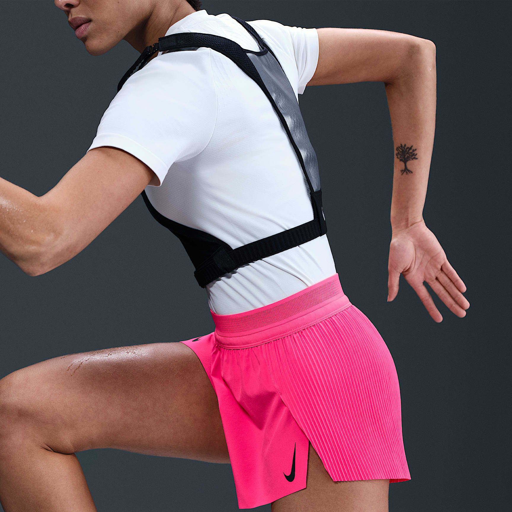 Nike AeroSwift Women's Dri-FIT ADV Mid-Rise Brief-Lined 3" Running Shorts