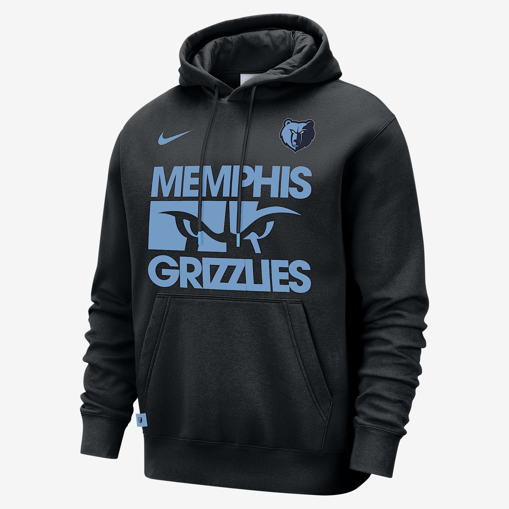 Memphis Grizzlies Club Courtside Men's Nike NBA Pullover Hoodie