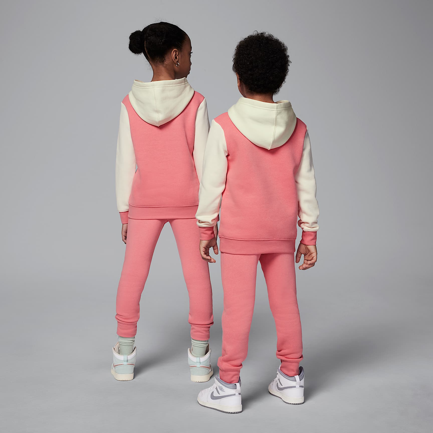 Jordan MJ Brooklyn Fleece Little Kids' 2-Piece Pullover Hoodie Set