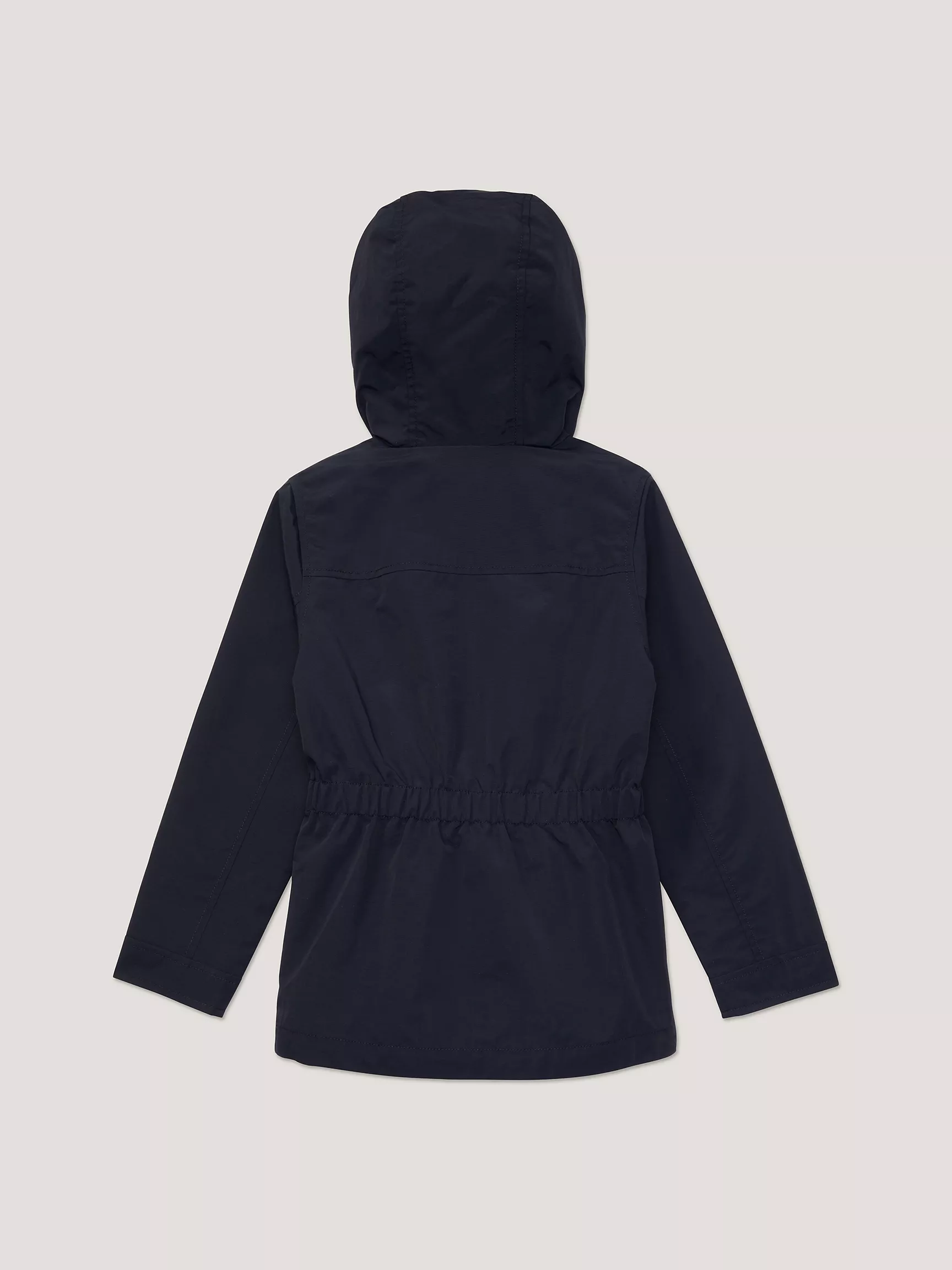 Куртка для девочки Tommy Hilfiger, Детская яхтенная куртка с капюшоном и логотипом флага