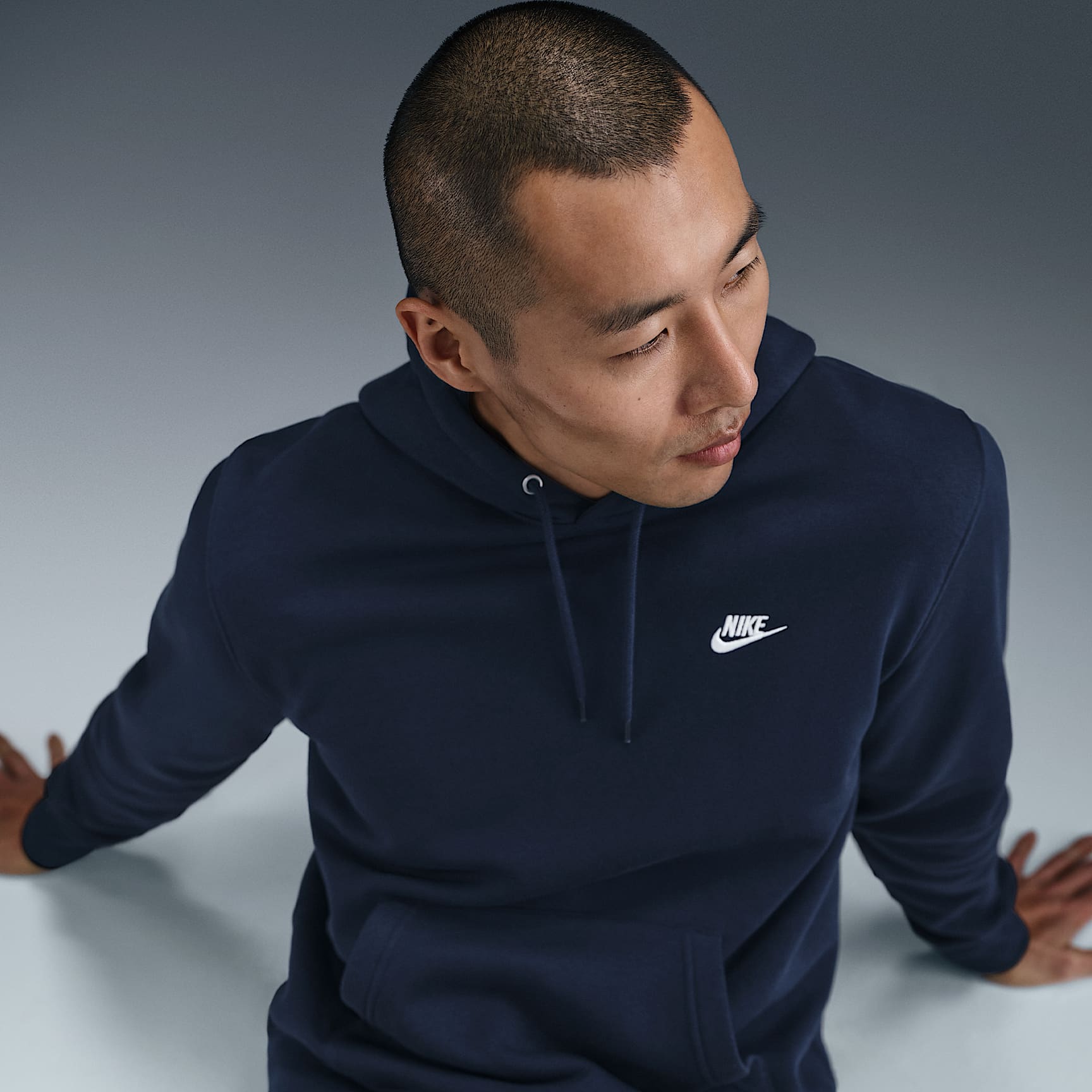 Nike Club Men's Pullover Fleece Hoodie