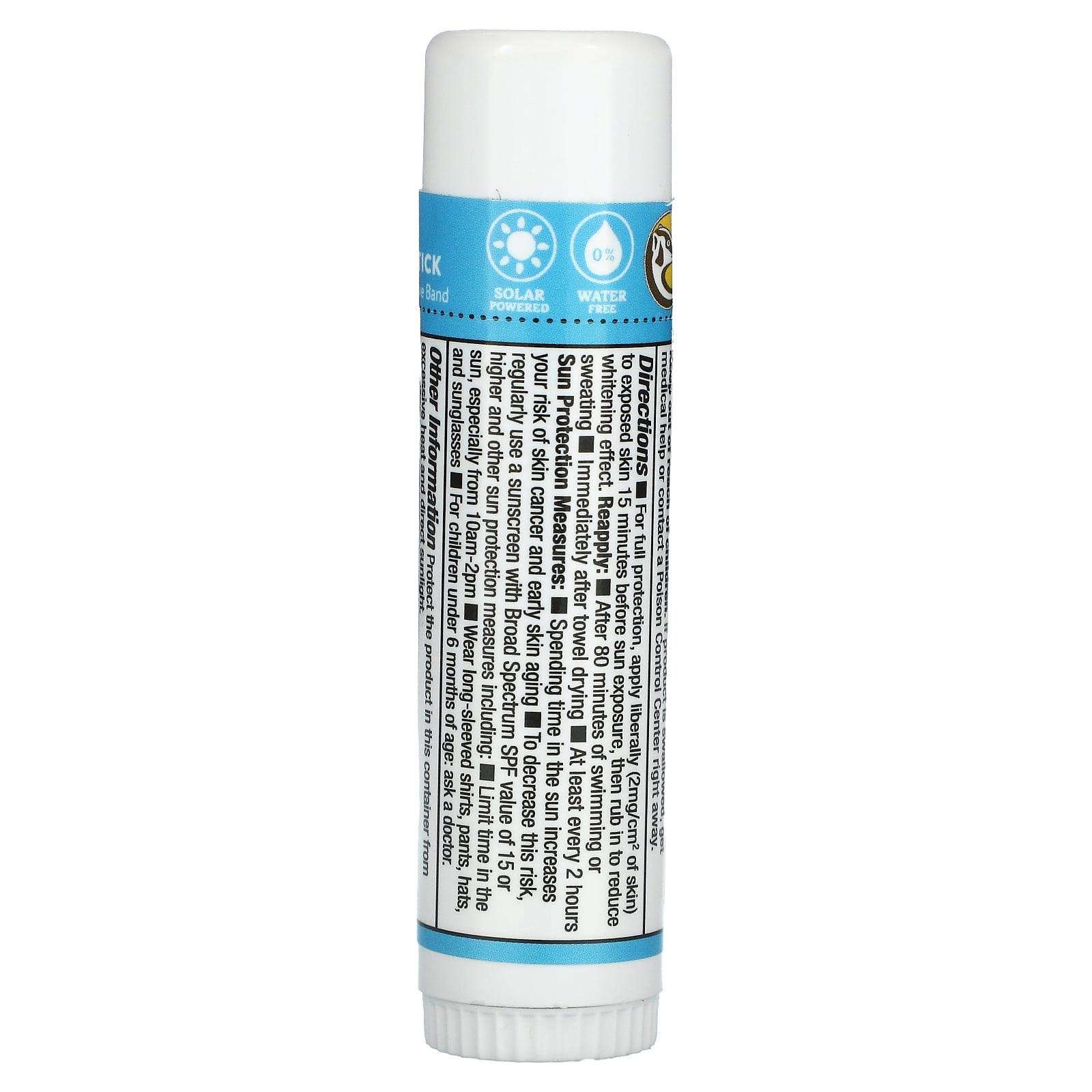 Badger Company, стик для лица, натуральное минеральное солнцезащитное средство, SPF 35, без запаха, 18,4 г (0,65 унции)