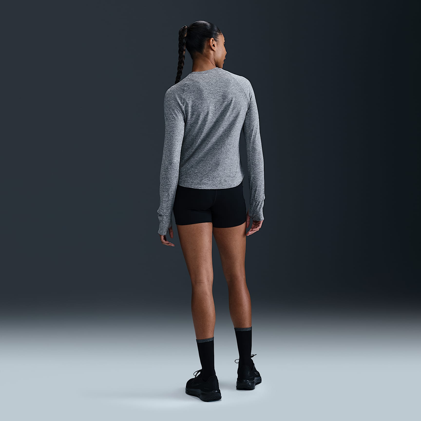 Nike Swift Women's Dri-FIT UV Long-Sleeve Crew-Neck Running Top