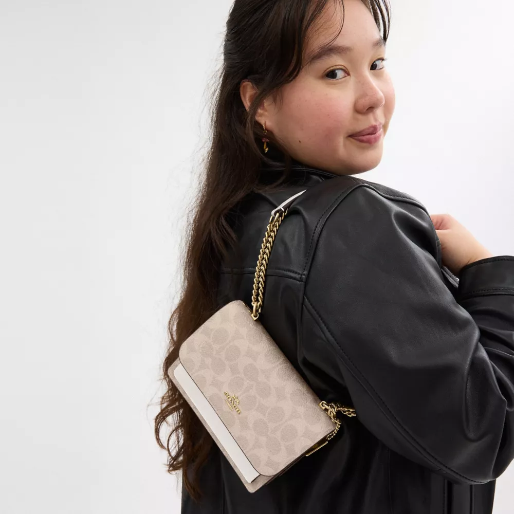 Сумка COACH Mini Klare Crossbody Bag In Signature Canvas