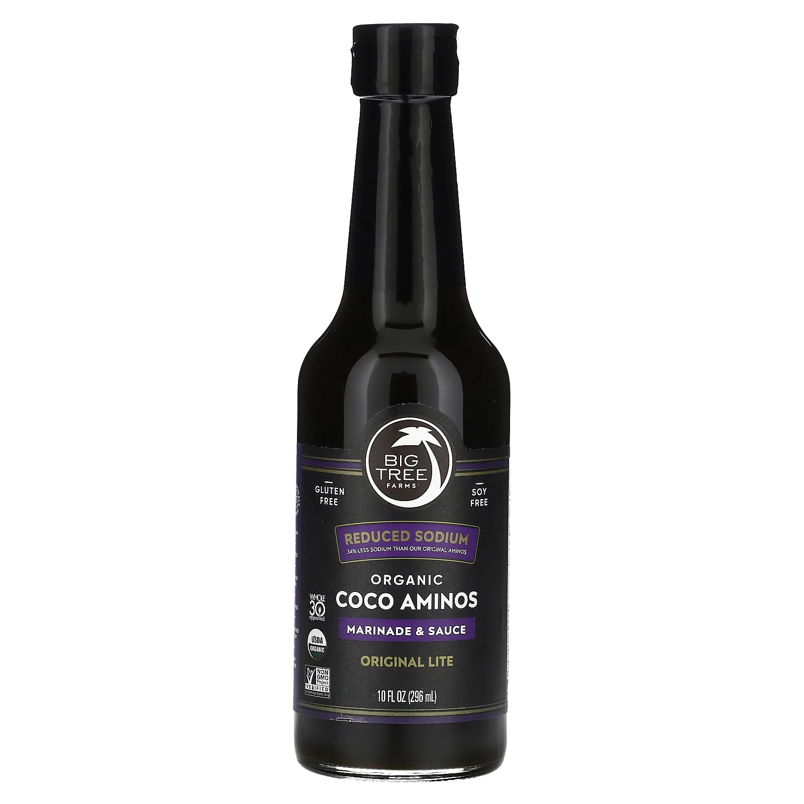 Big Tree Farms, Органические кокосовые аминокислоты, маринад и соус, Original Lite, 296 мл (10 жидк. Унций)