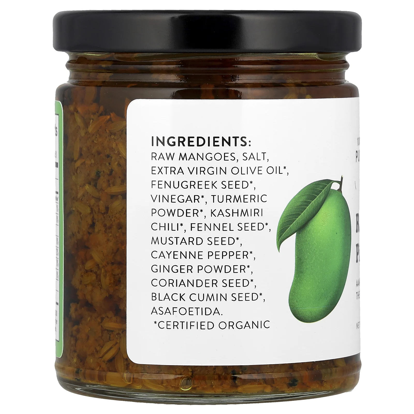 Pure Indian Foods, Необработанный рассол из манго, 255 г (9 унций)