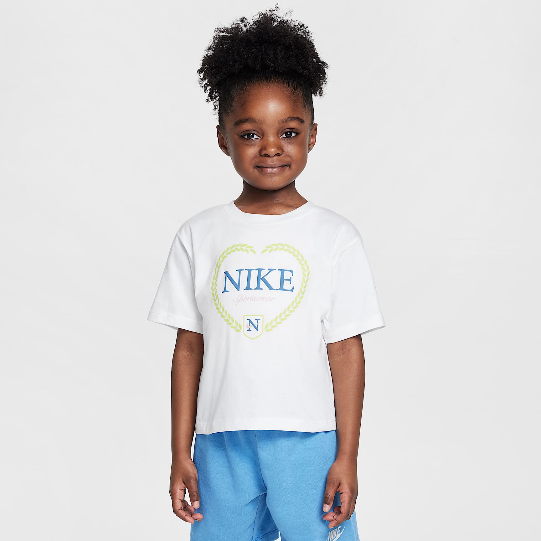 Nike Little Kids' Game, Swoosh, Match Boxy T-Shirt