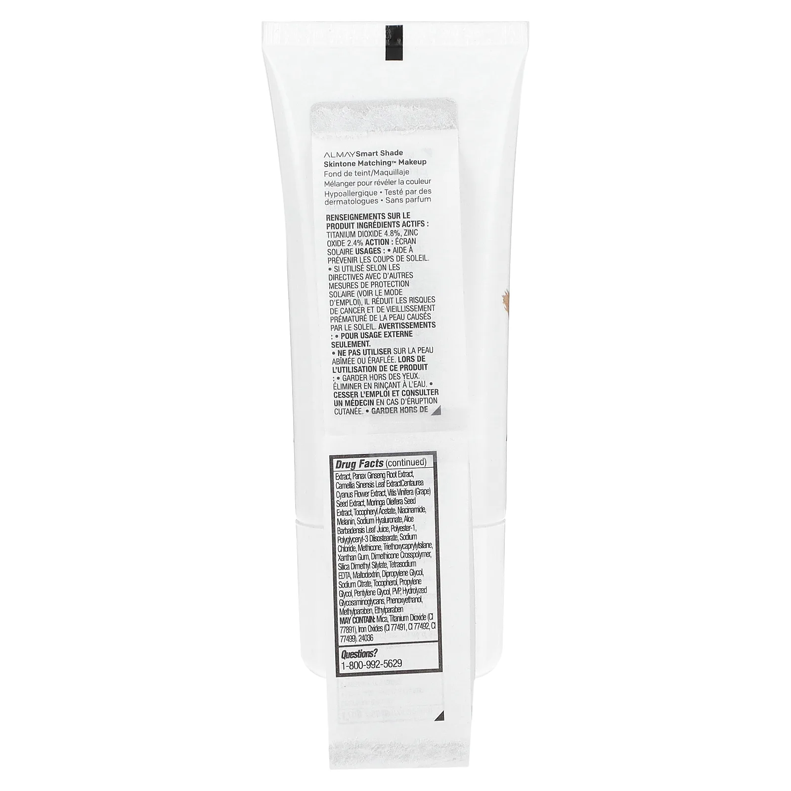 Almay, Smart Shade, макияж под тон кожи, SPF 15, оттенок 200 светлый и средний, мина, 30 мл (1 жидк. унция)