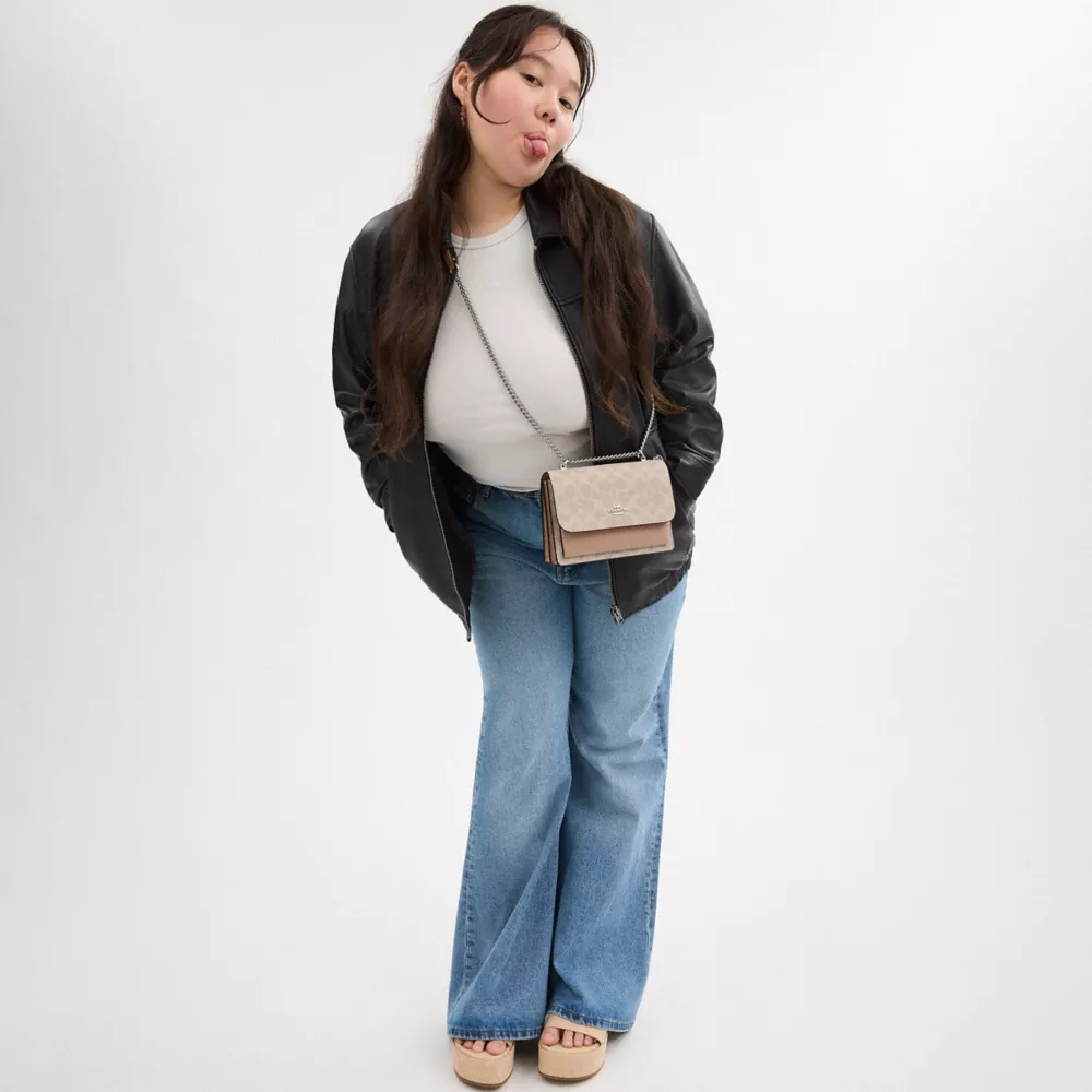 Сумка COACH Mini Klare Crossbody Bag In Signature Canvas