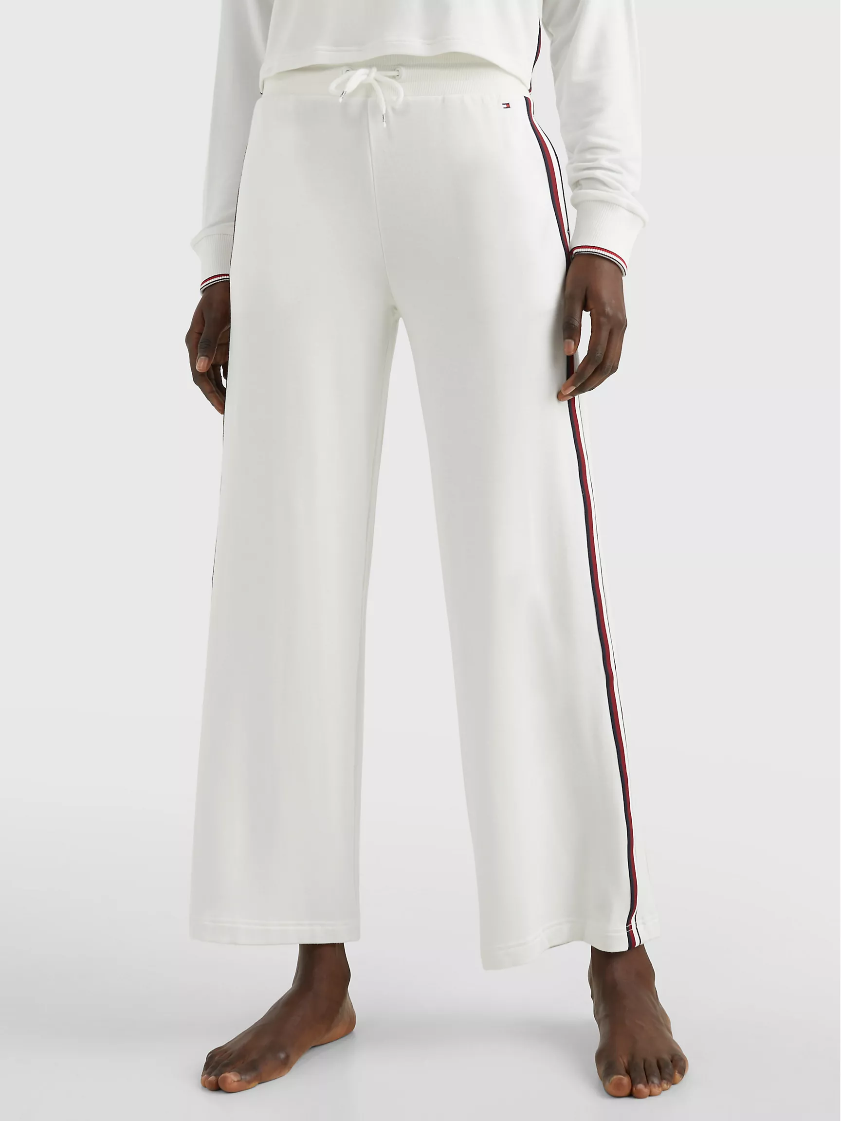 Женские брюки Tommy Hilfiger, Домашние брюки с полосатым логотипом