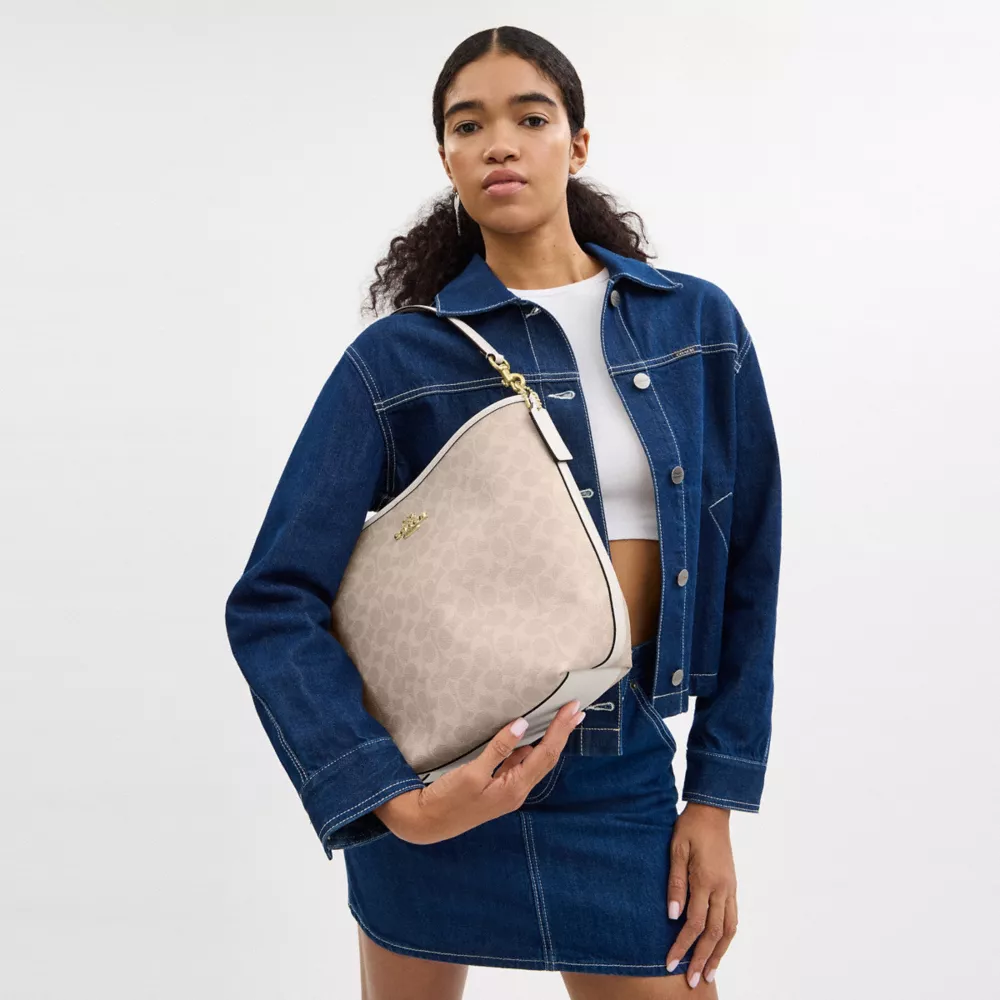 Сумка COACH City Large Bucket Bag In Signature Canvas