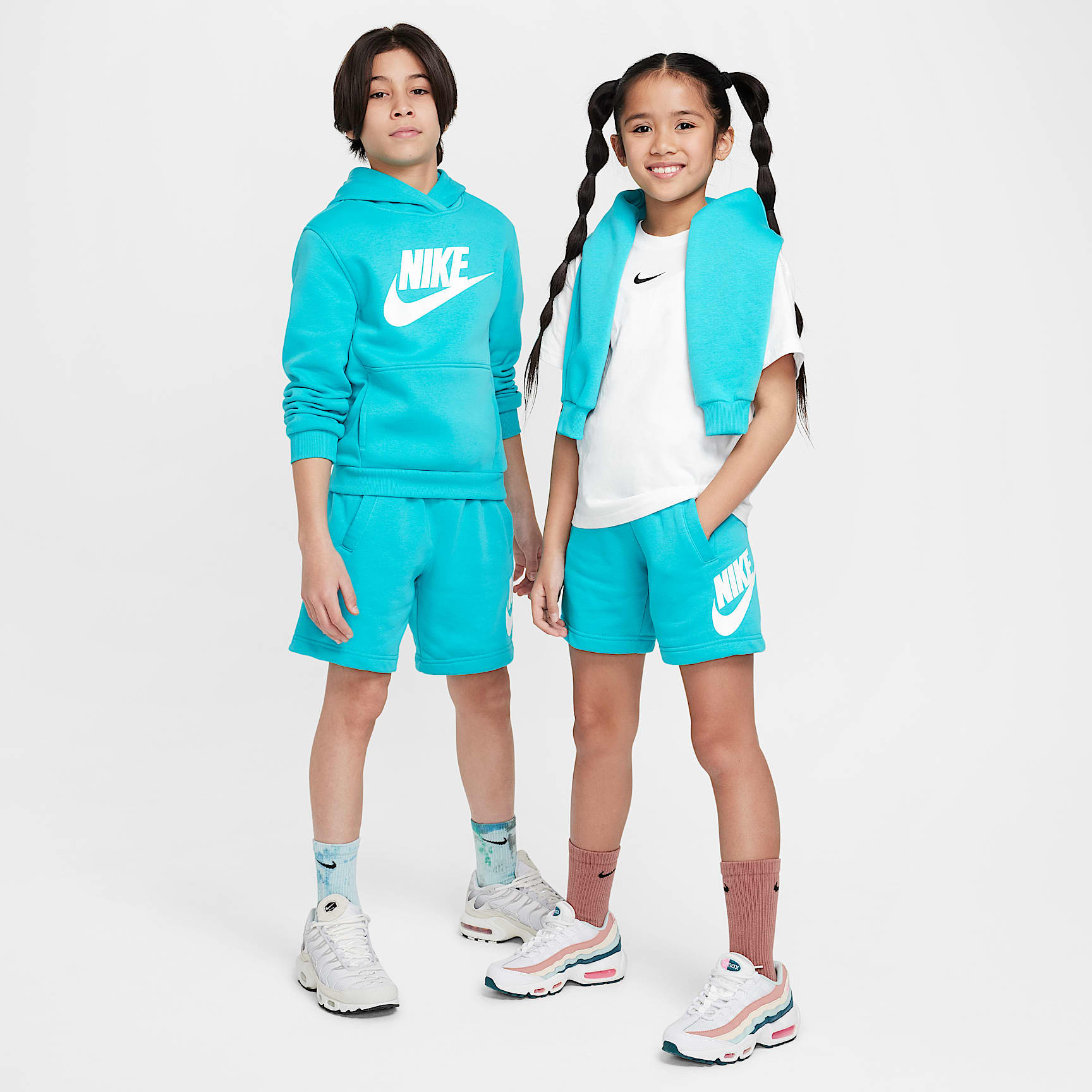 Nike Sportswear Club Fleece Big Kids' French Terry Shorts