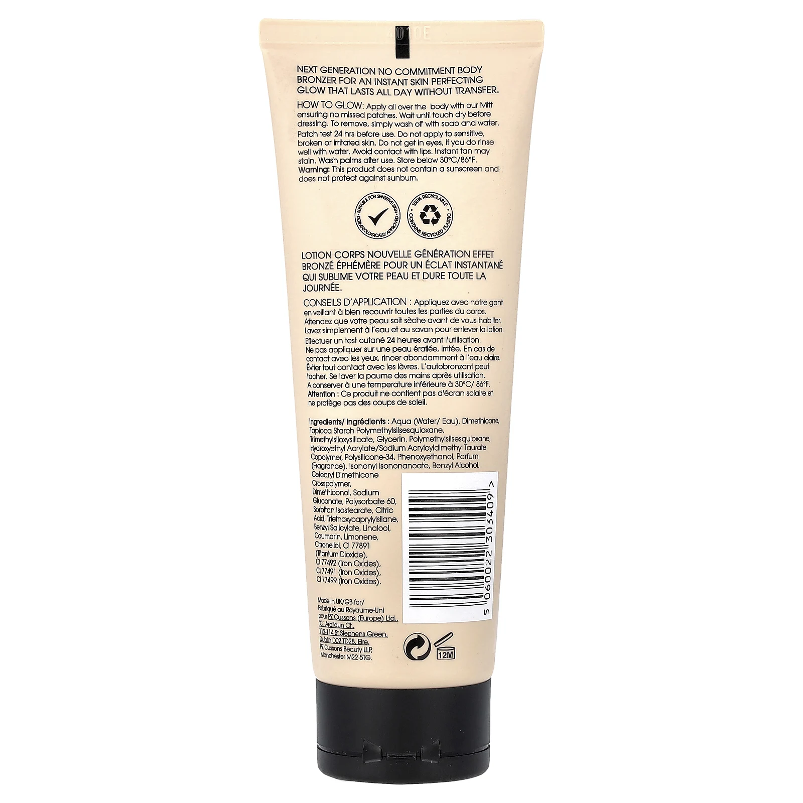 St. Tropez, Instant Glow, бронзер для тела, светлый/средний, 100 мл (3,38 жидк. унции)