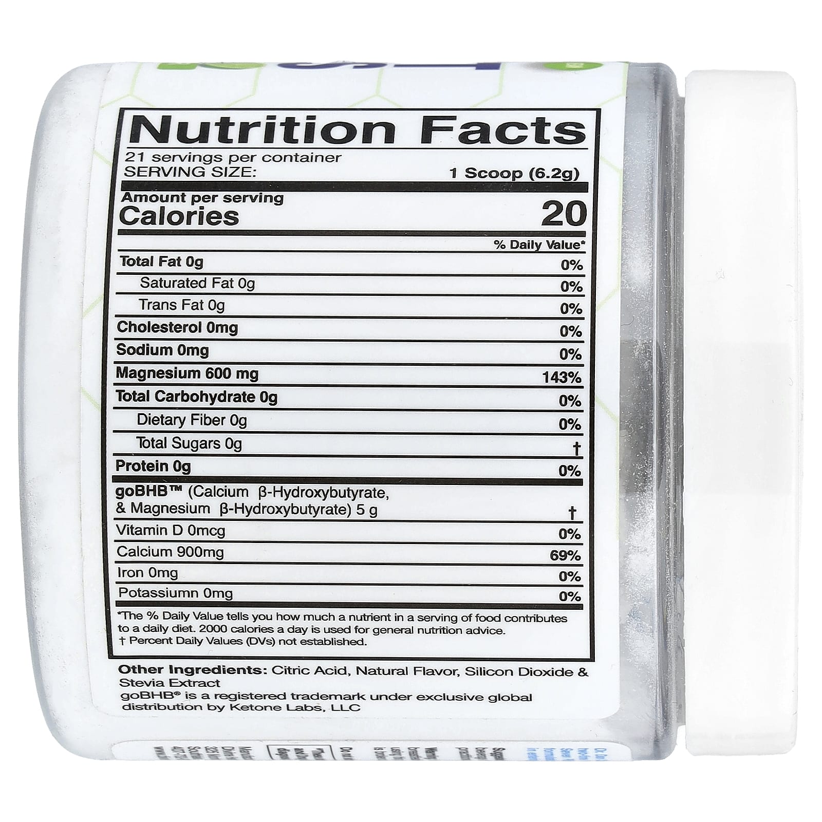 Divine Health, Компания Dr. Coliber MD, Keto Zone, растворимые кетоны, со вкусом холодного лаймада, 130 г (4,59 унции)