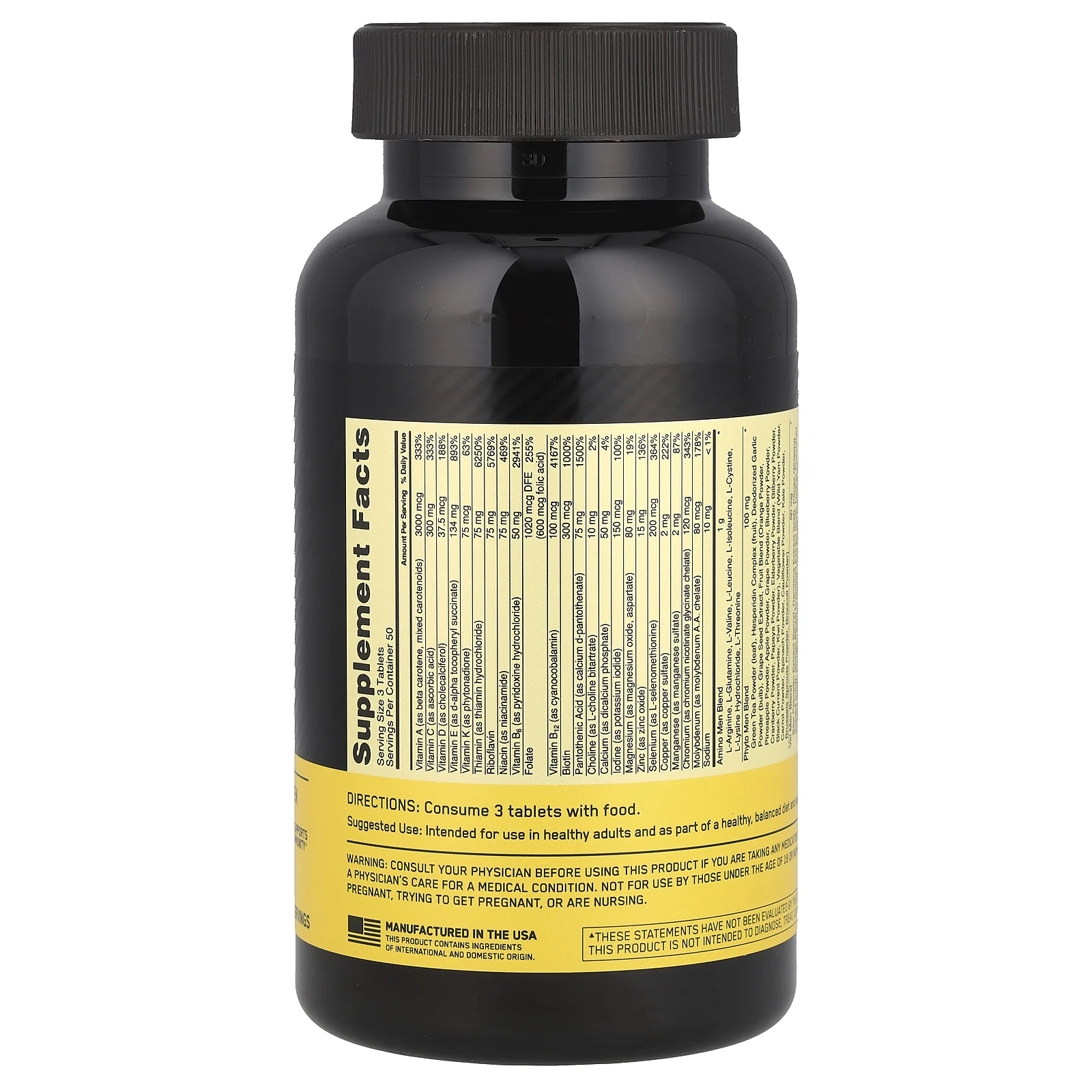 Optimum Nutrition, Opti-Men, 150 таблеток