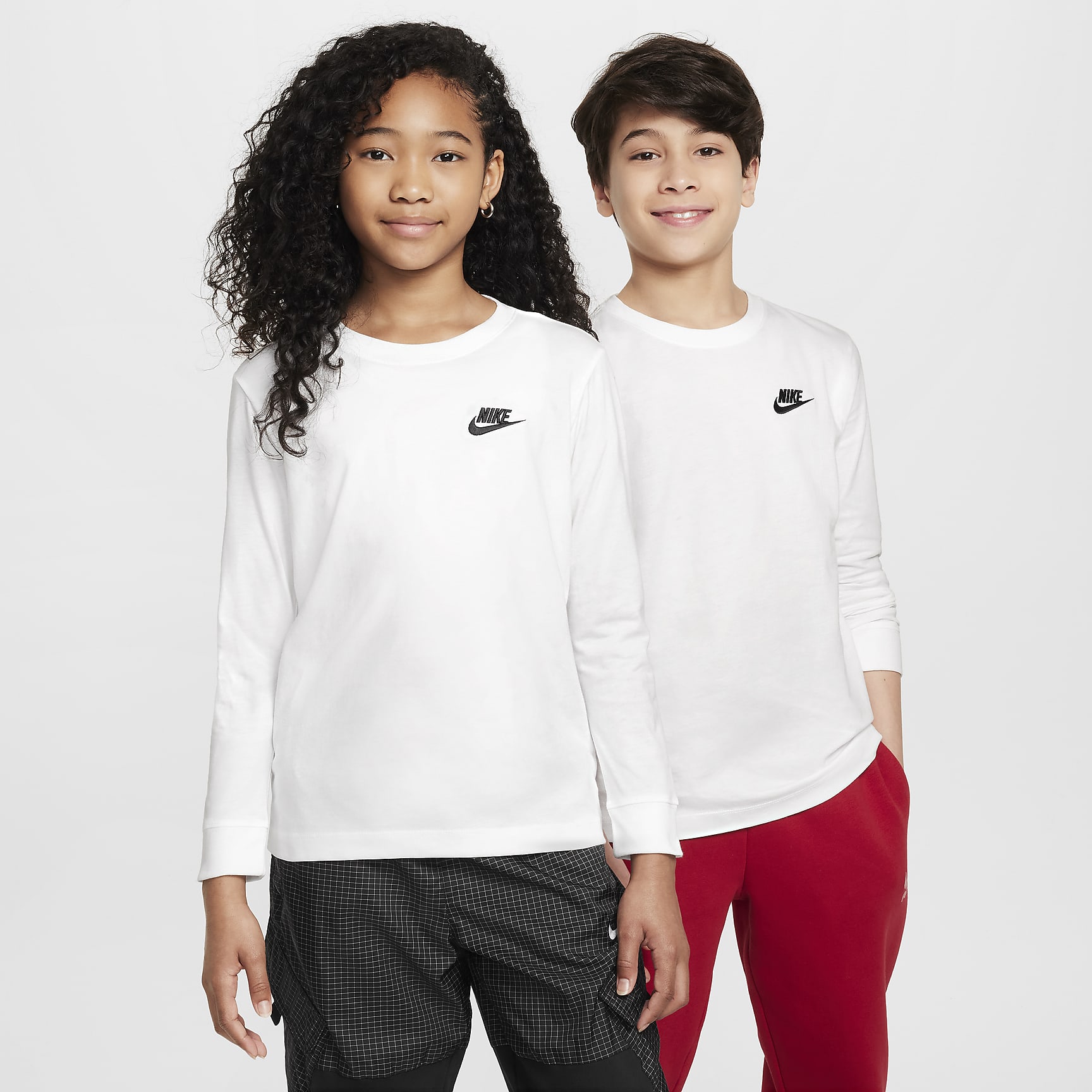 Nike Sportswear Big Kids' Long-Sleeve T-Shirt