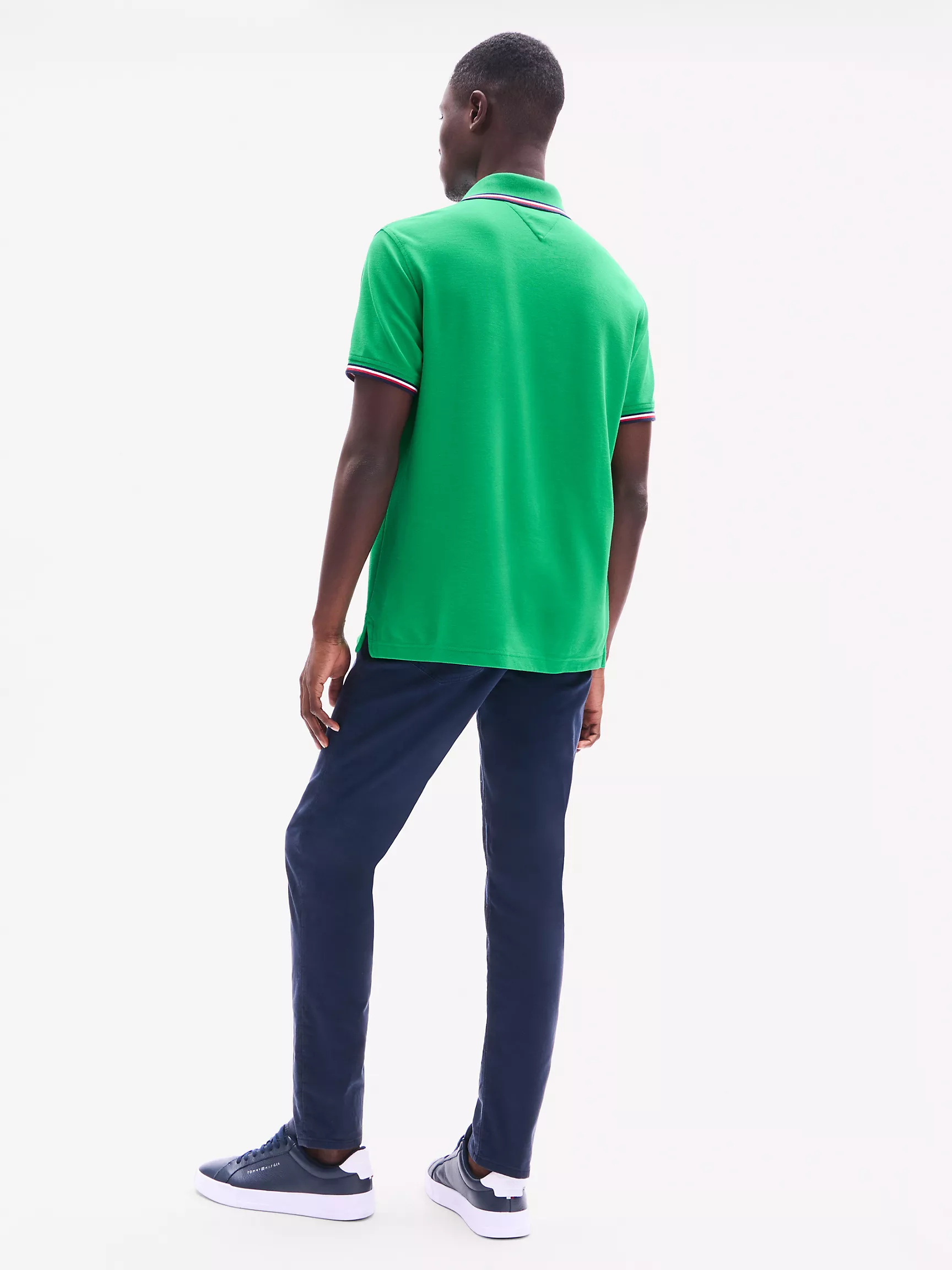 Мужское поло Tommy Hilfiger, Влагоотводящее поло Tommy стандартного кроя