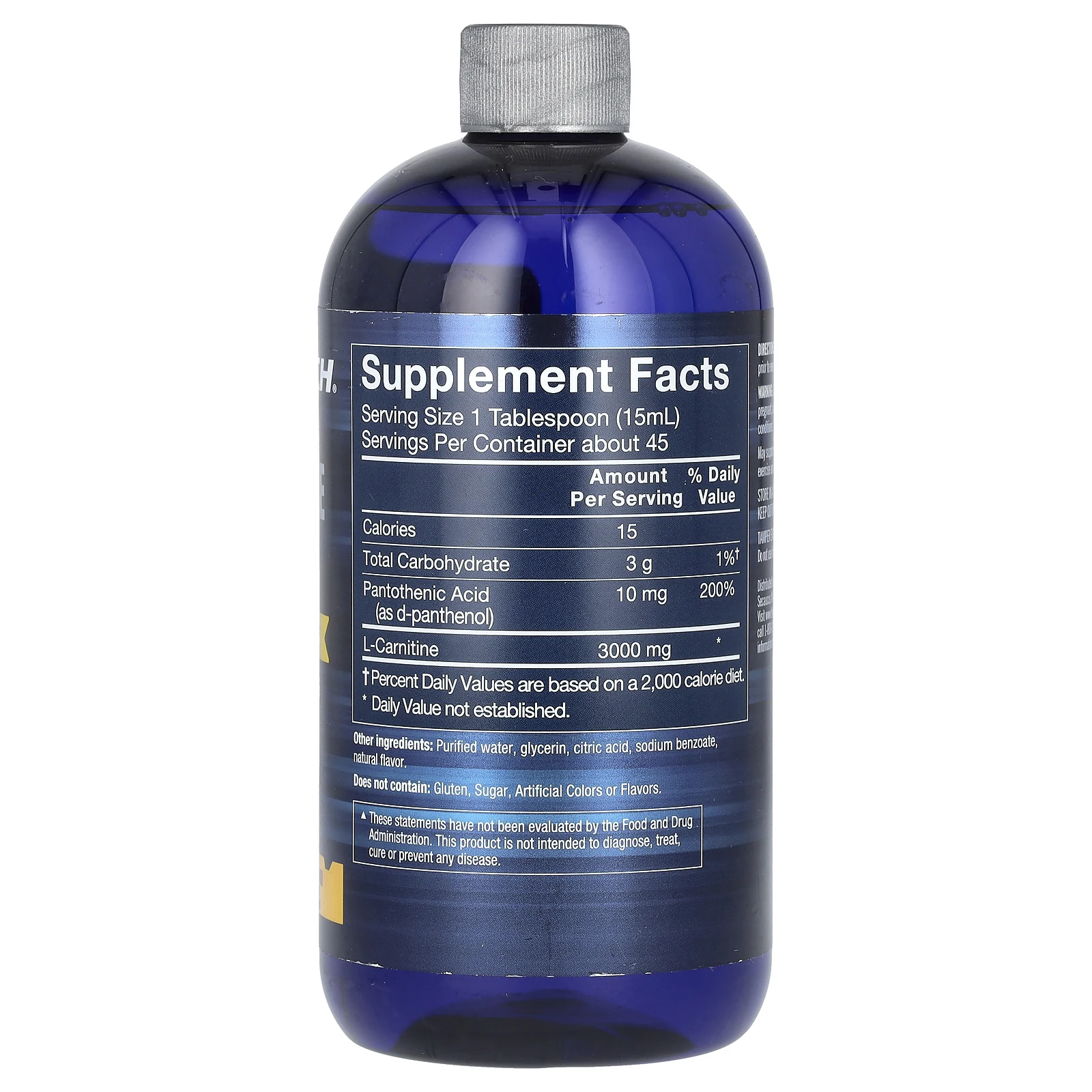 BodyTech, L-карнитин 3000, персик и манго, 709 мл (24 жидк. унции)