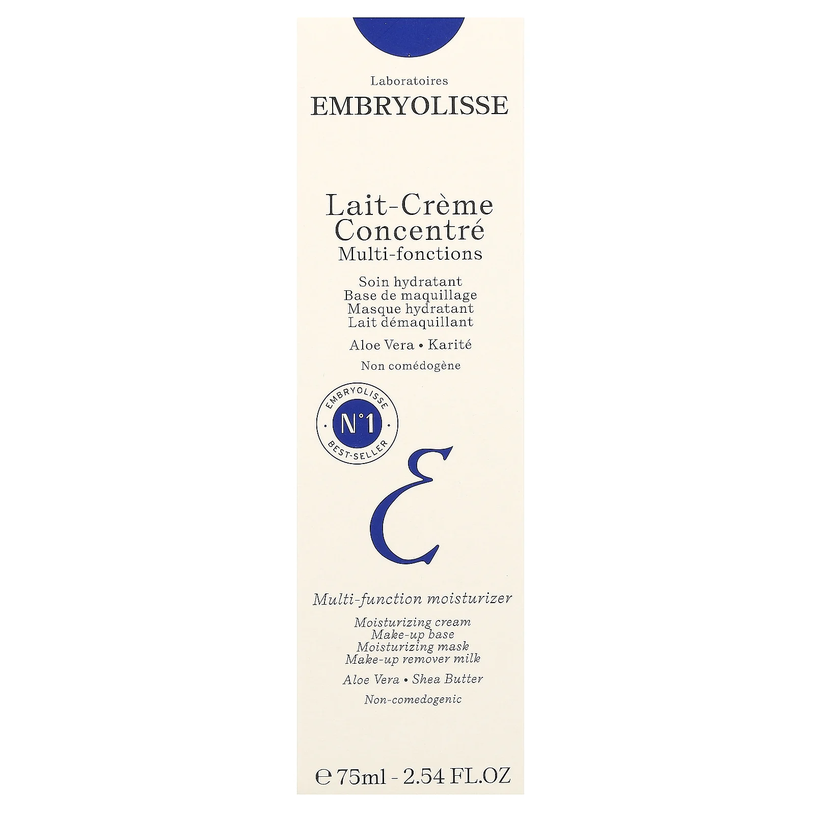 Embryolisse, Lait-Creme Concentrate, многофункциональное увлажняющее средство, 75 мл (2,54 жидк. унции)