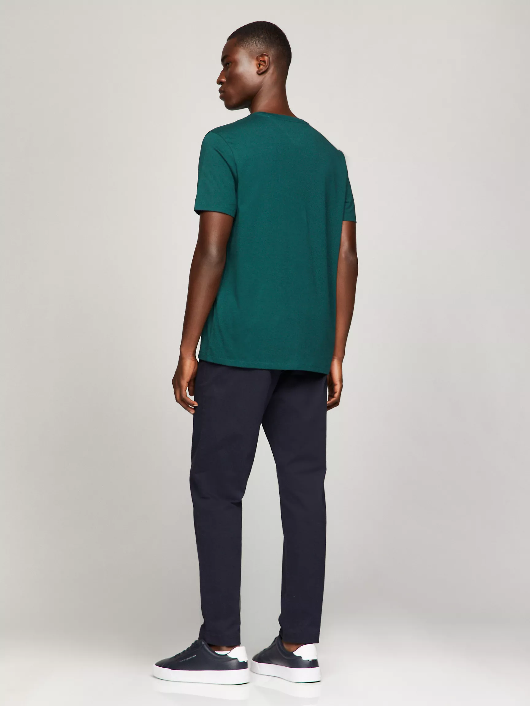 Мужская футболка Tommy Hilfiger, Футболка с логотипом Hilfiger Established