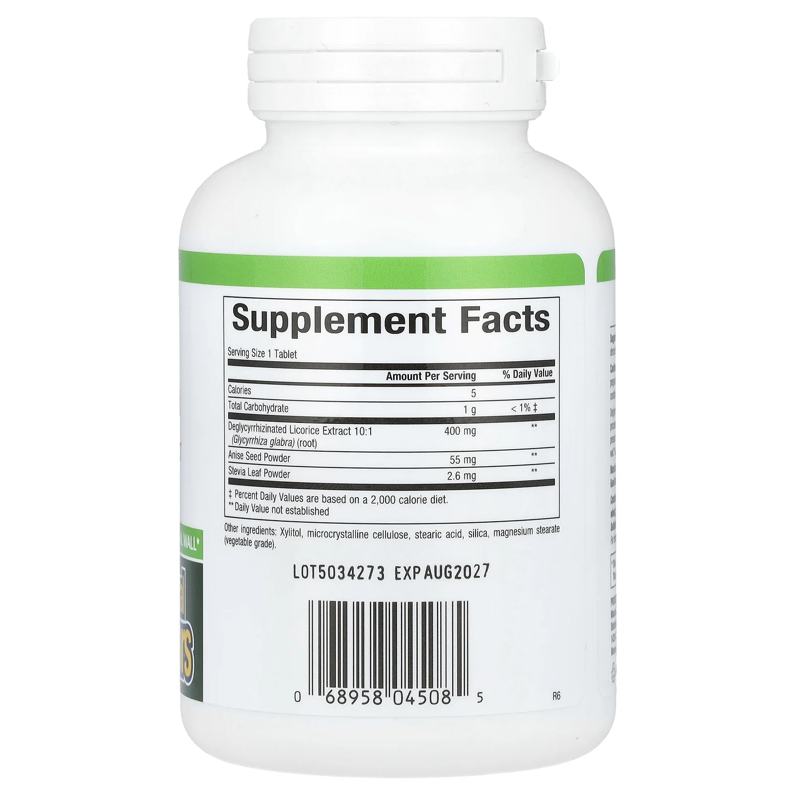 Natural Factors, DGL, глицирризинат экстракта из корня солодки, 90 жевательных таблеток