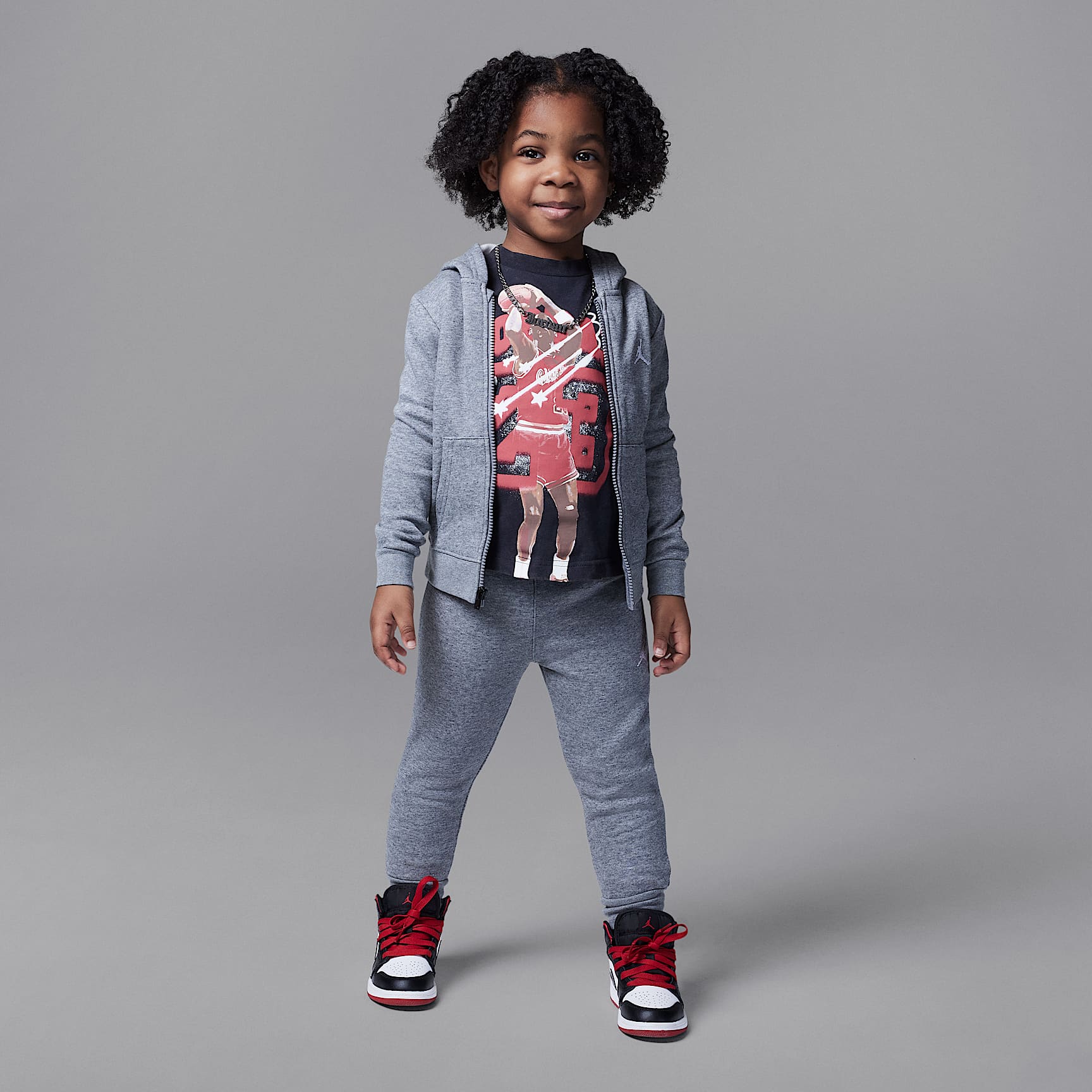 Jordan Brooklyn Fleece Toddler 2-Piece Full-Zip Hoodie Set