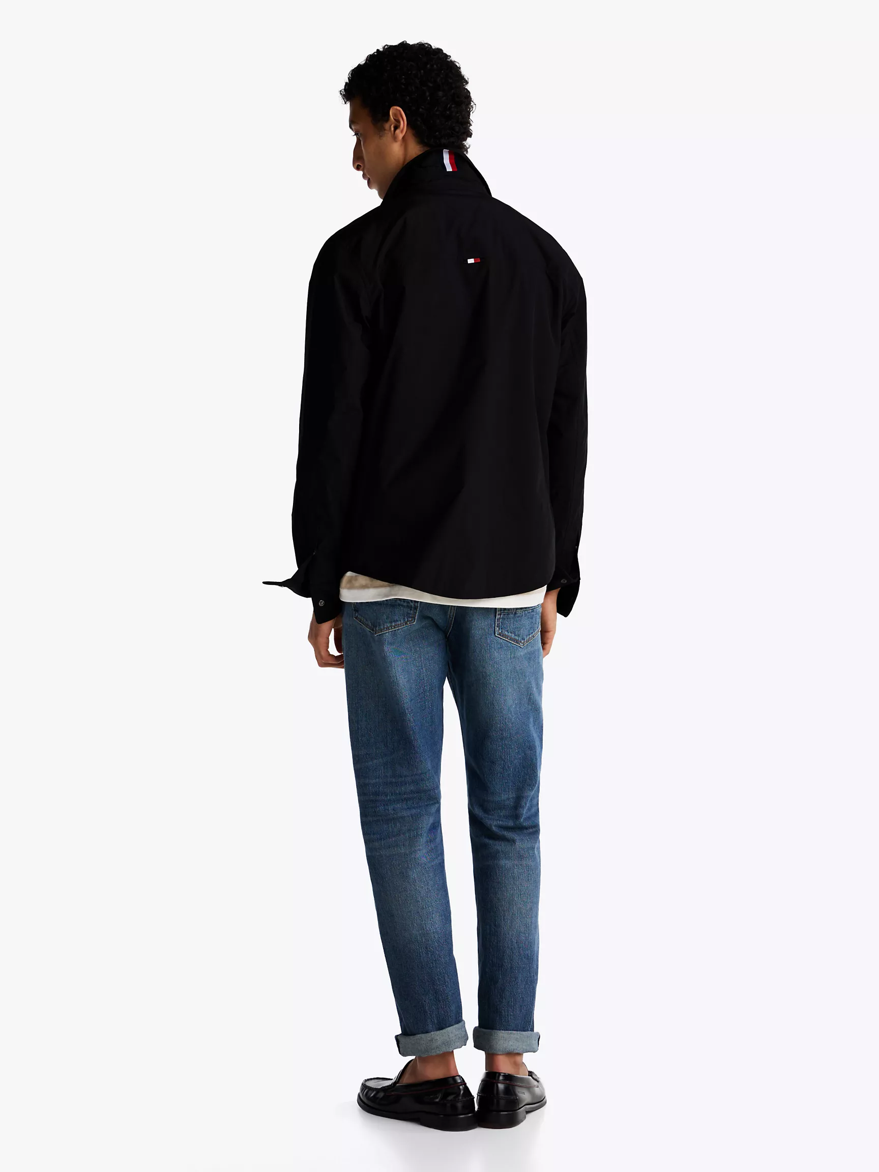 Мужская куртка Tommy Hilfiger, Легкая компактная рубашка-куртка