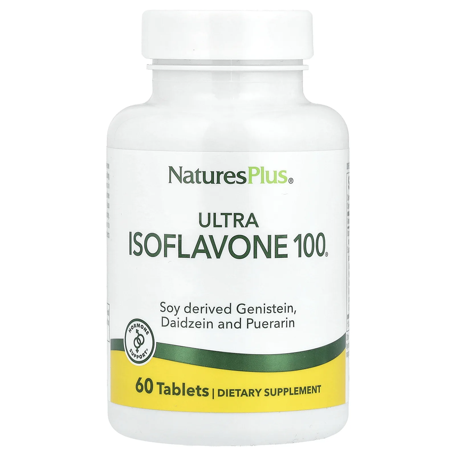 NaturesPlus, Ultra Isoflavone 100, 60 вегетарианских таблеток